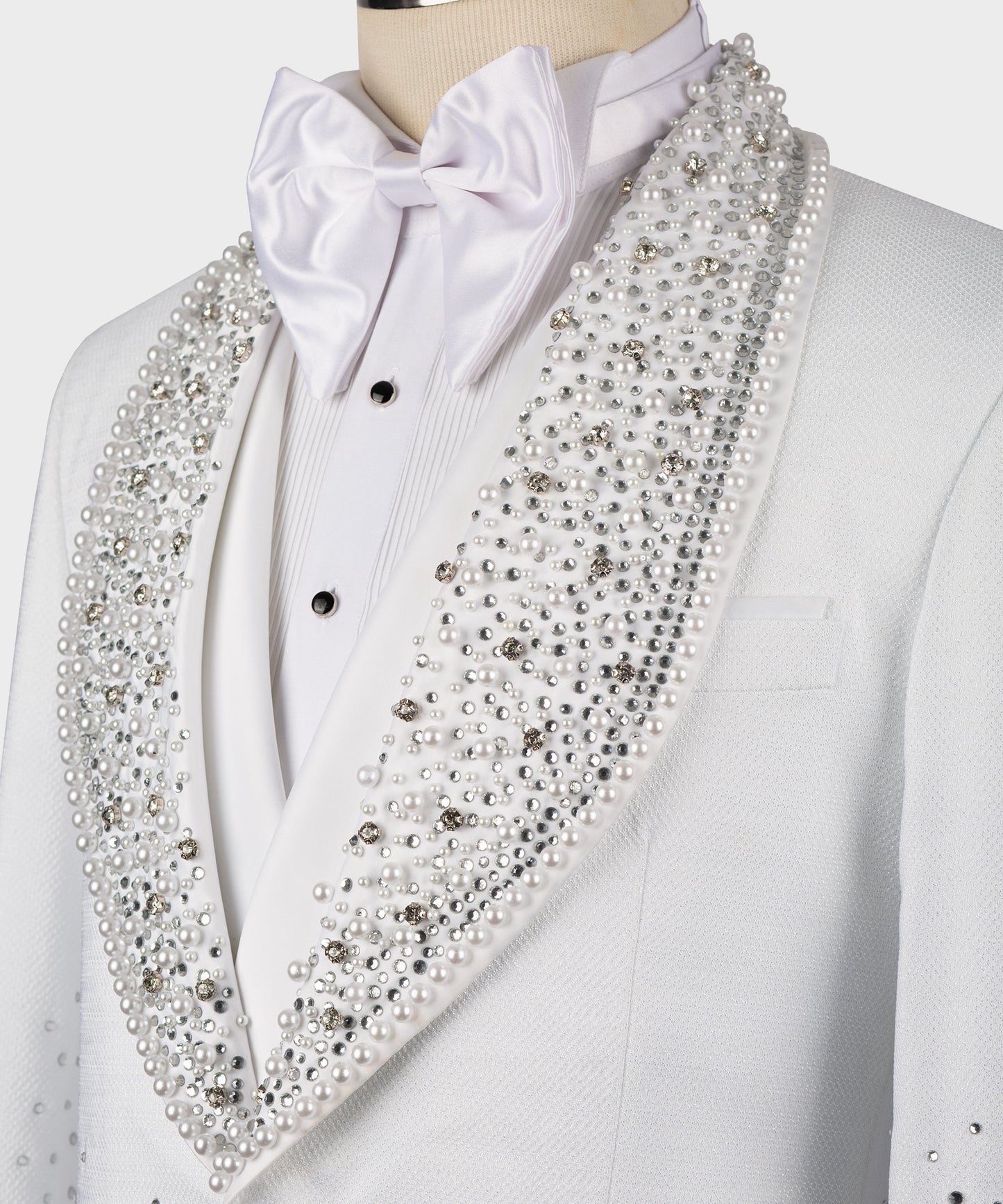 Jewelry Ornament White Tuxedo