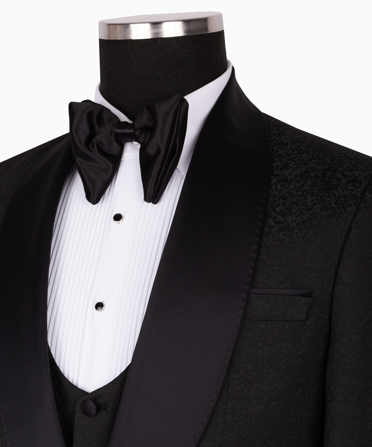 3 piece black tuxedo