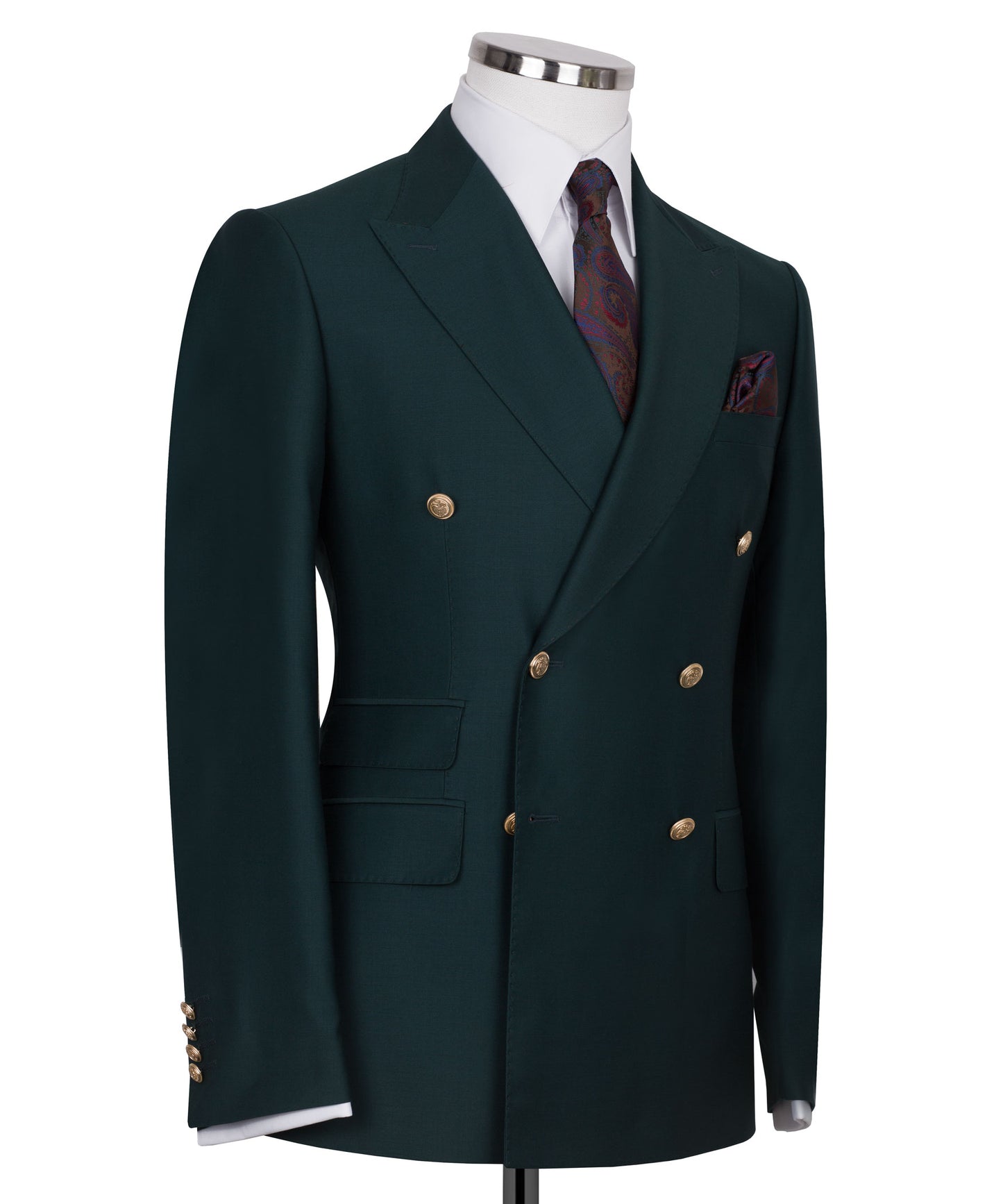 Dark Green Classic Suits