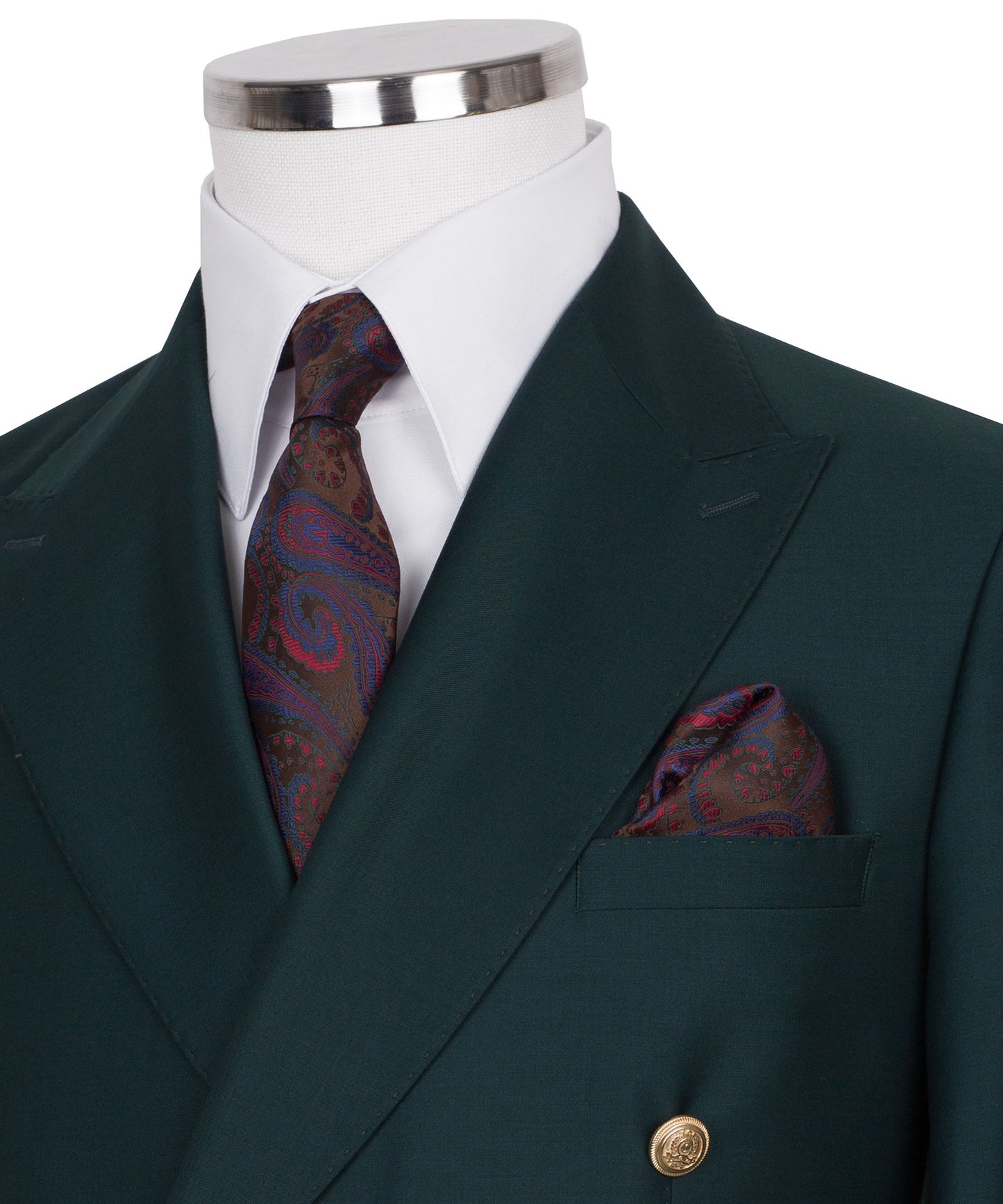 Dark Green Classic Suits