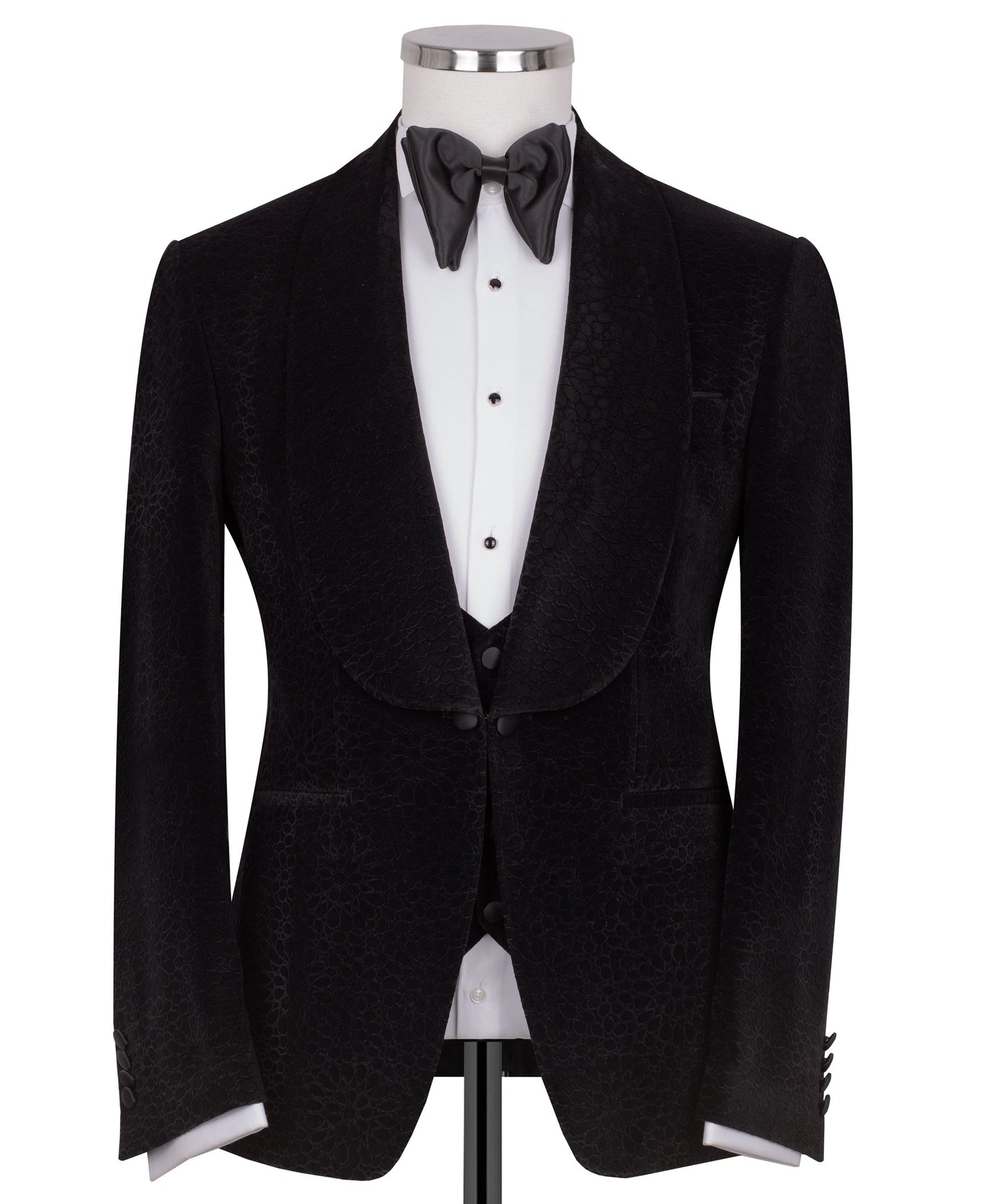 Velvet black tuxedo