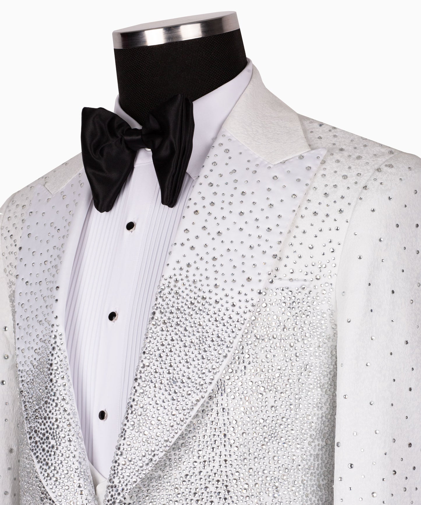 Rhinestone Embroidered Tuxedo