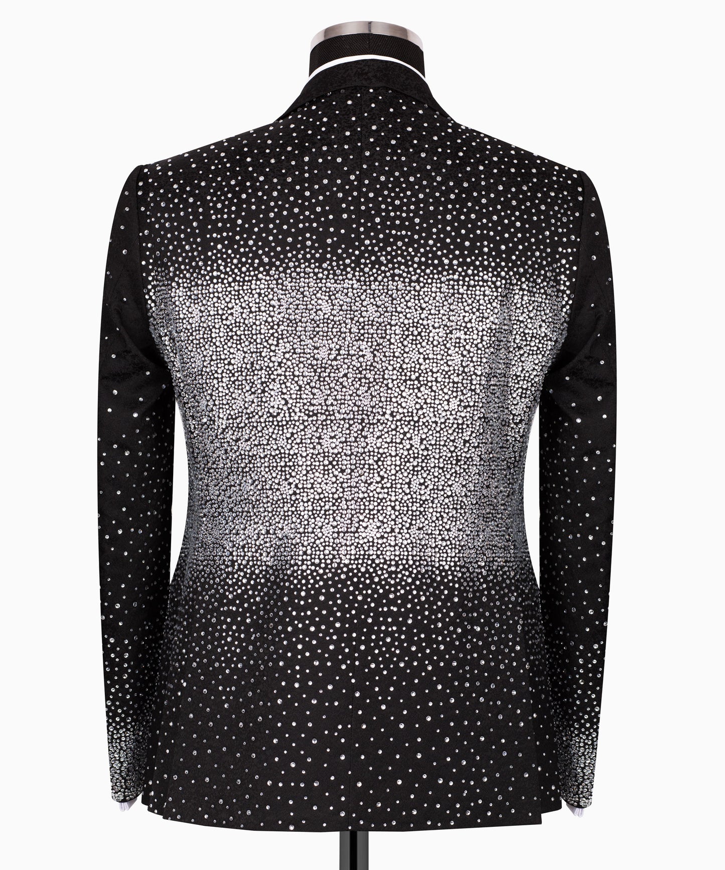 Rhinestone Embroidered Tuxedo