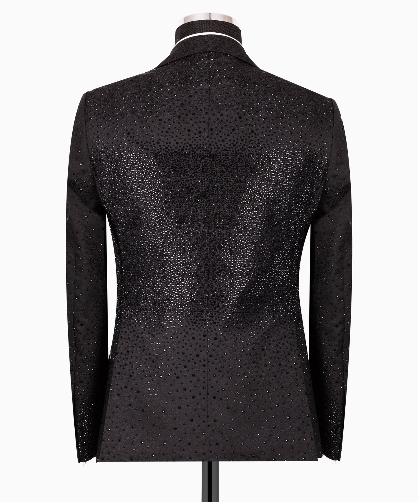 Rhinestone Embroidered Tuxedo