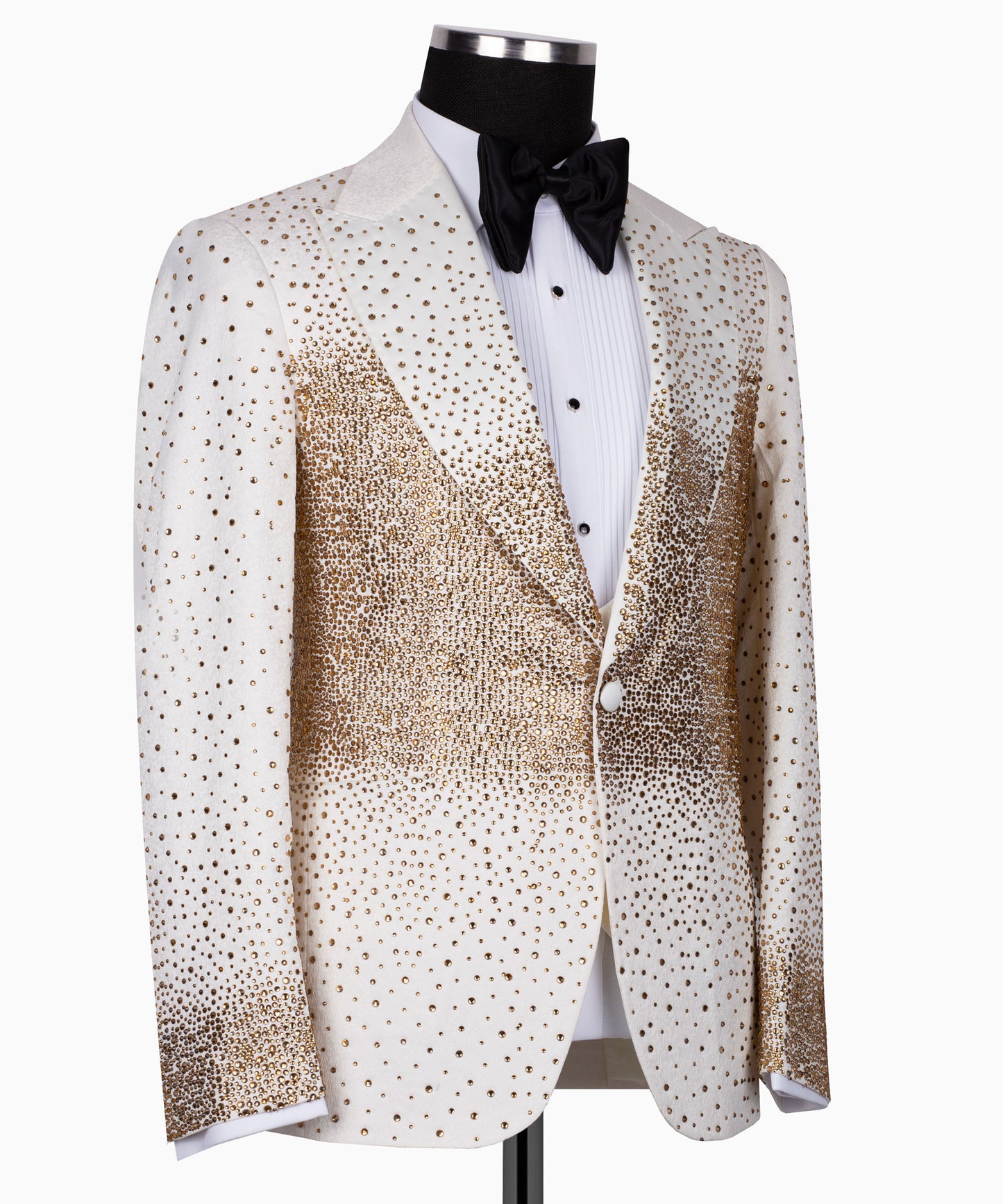 Rhinestone Embroidered Tuxedo