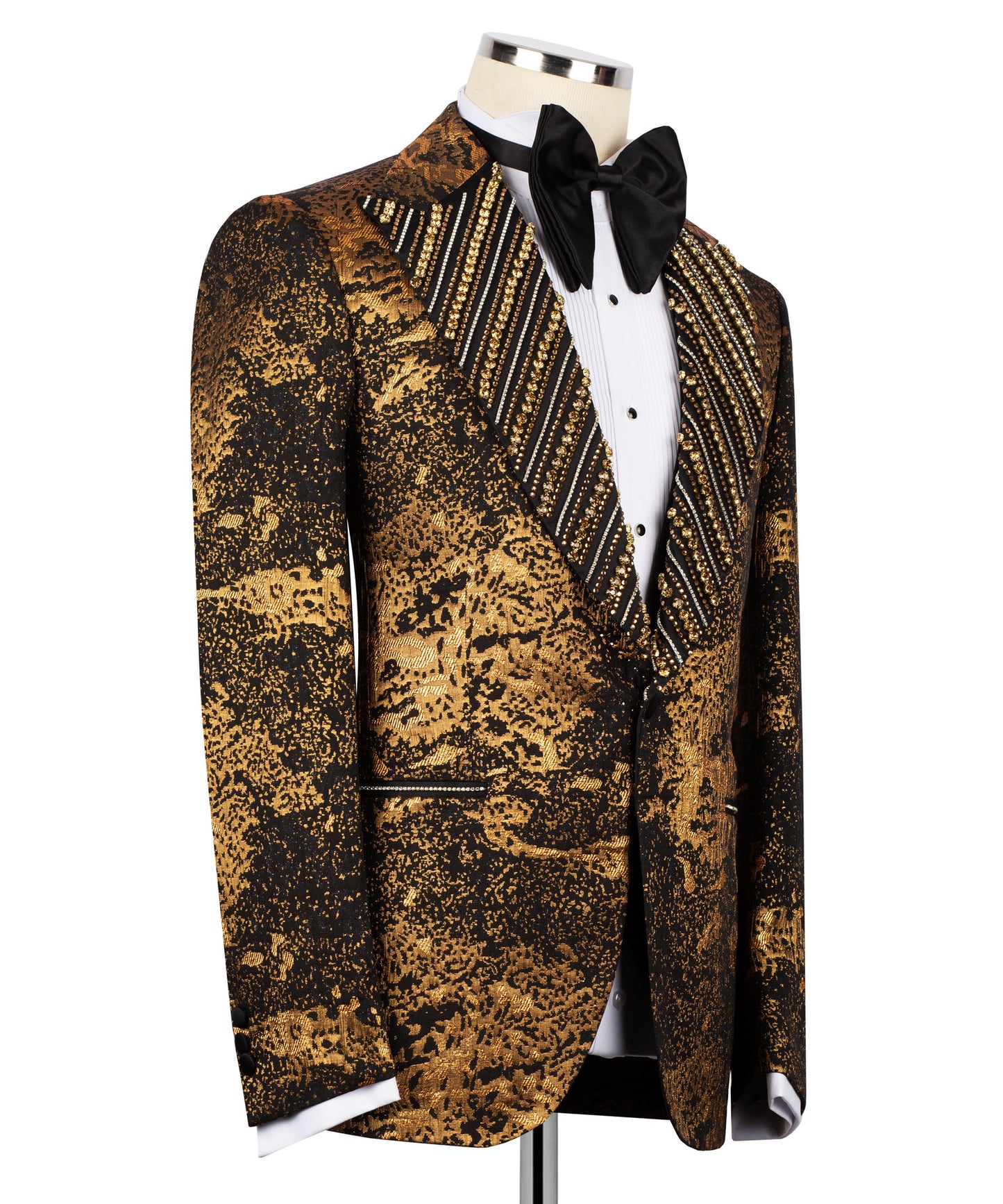 Gold Embroidered Tuxedo