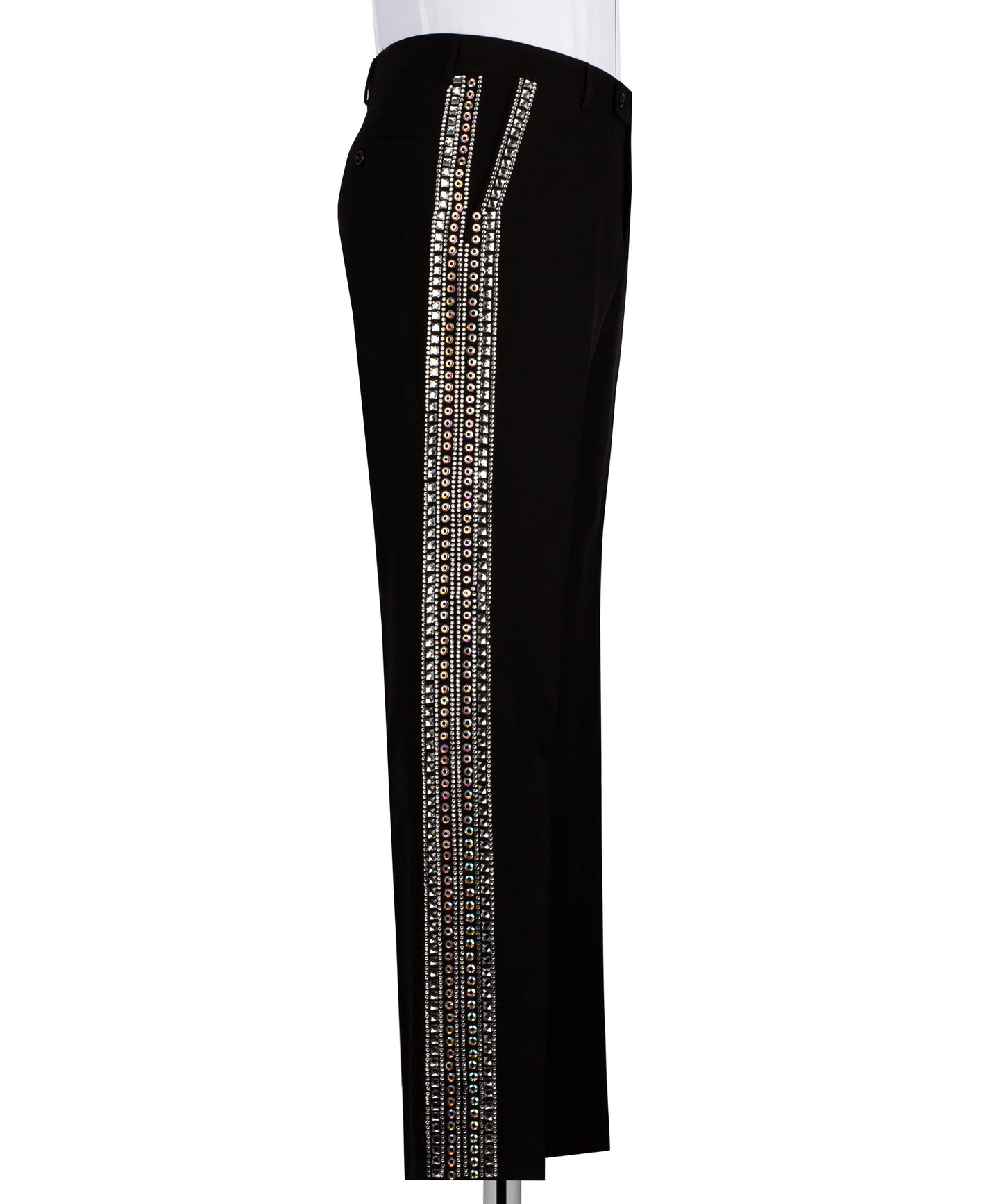 Jacket and pants stone embroidered tuxedo