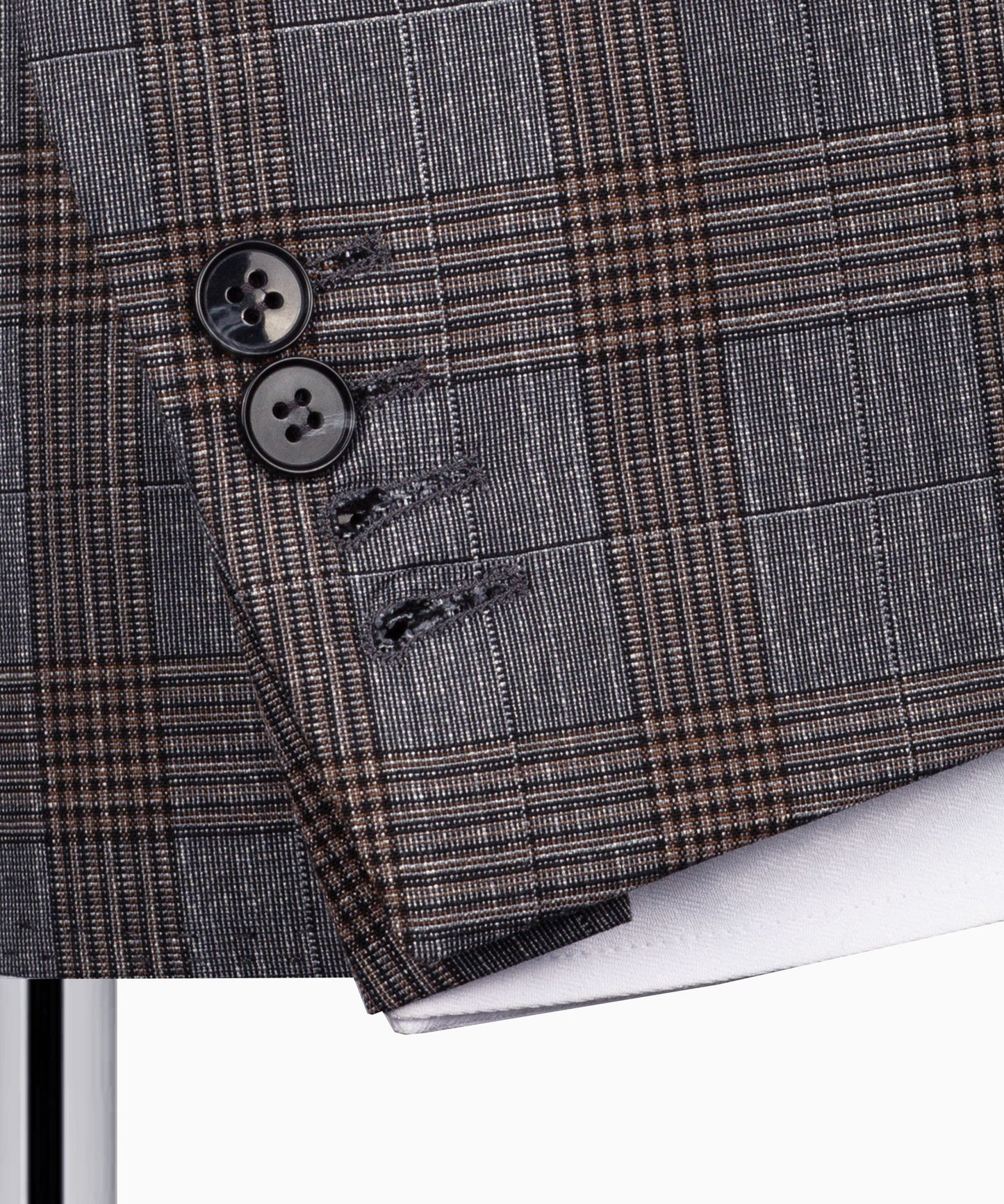 Plaid Three Piece Suit