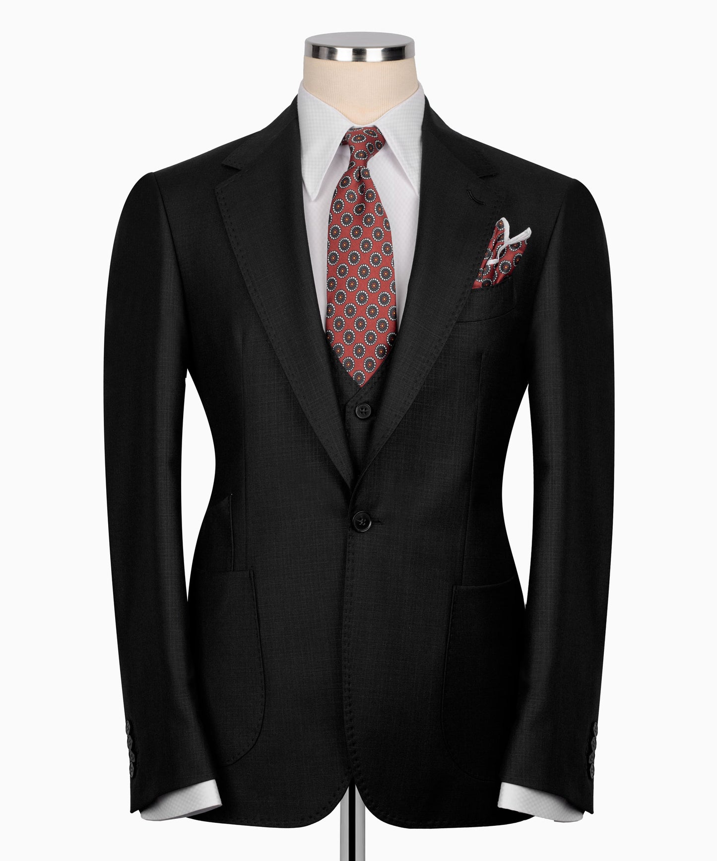 Plaid Three Piece Suit