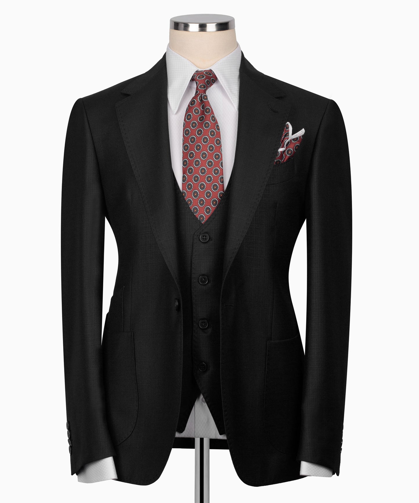 Plaid Three Piece Suit