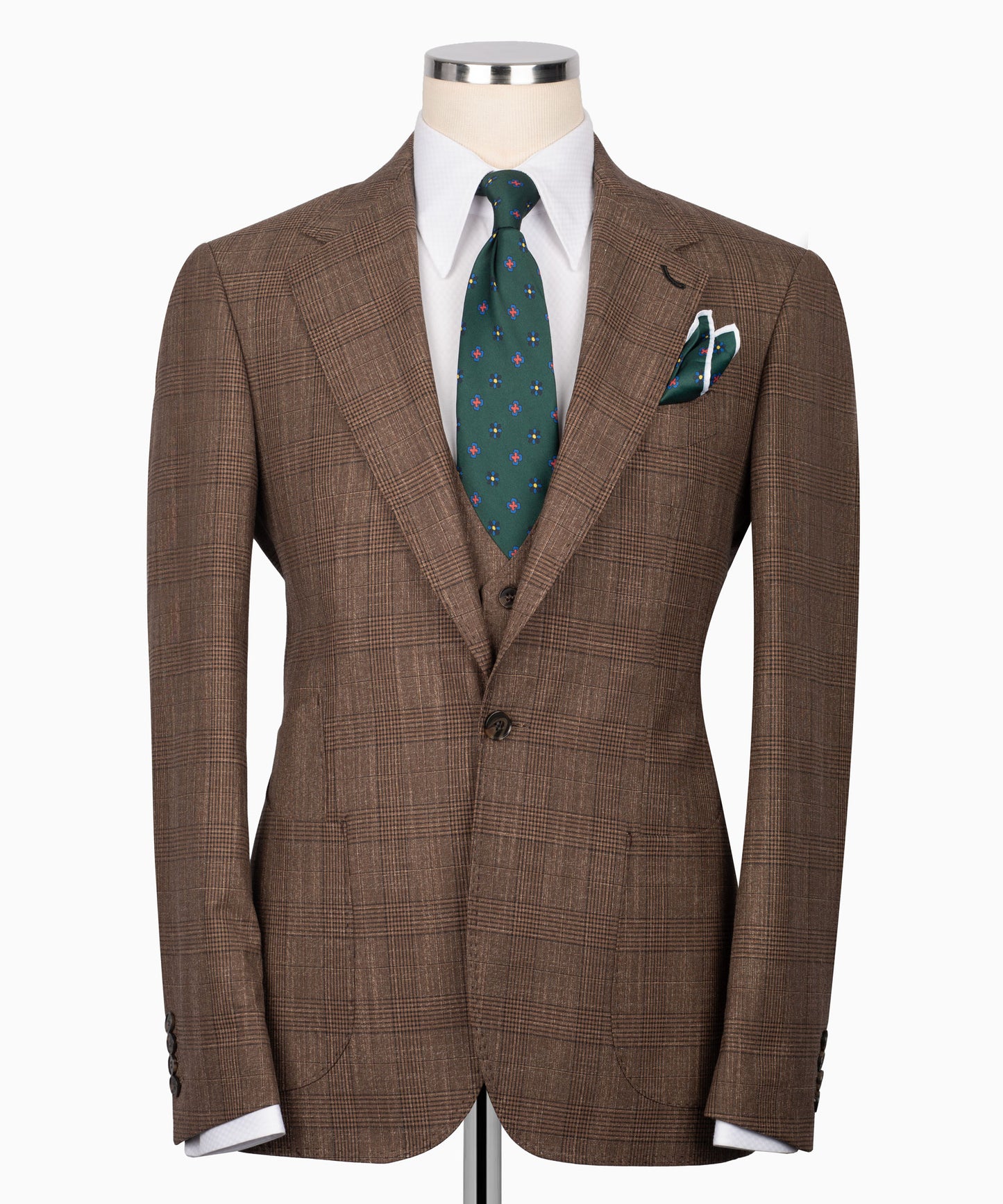 Plaid Three Piece Suit