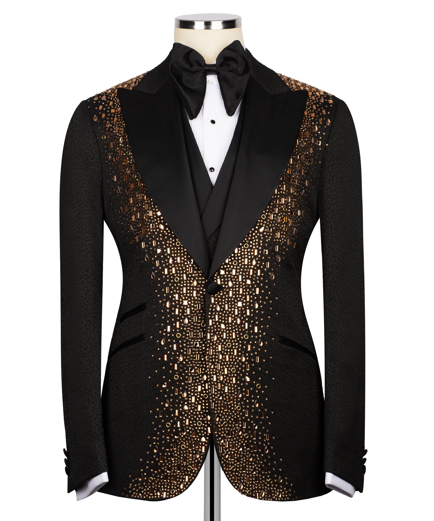 Gold Embroidered Tuxedo