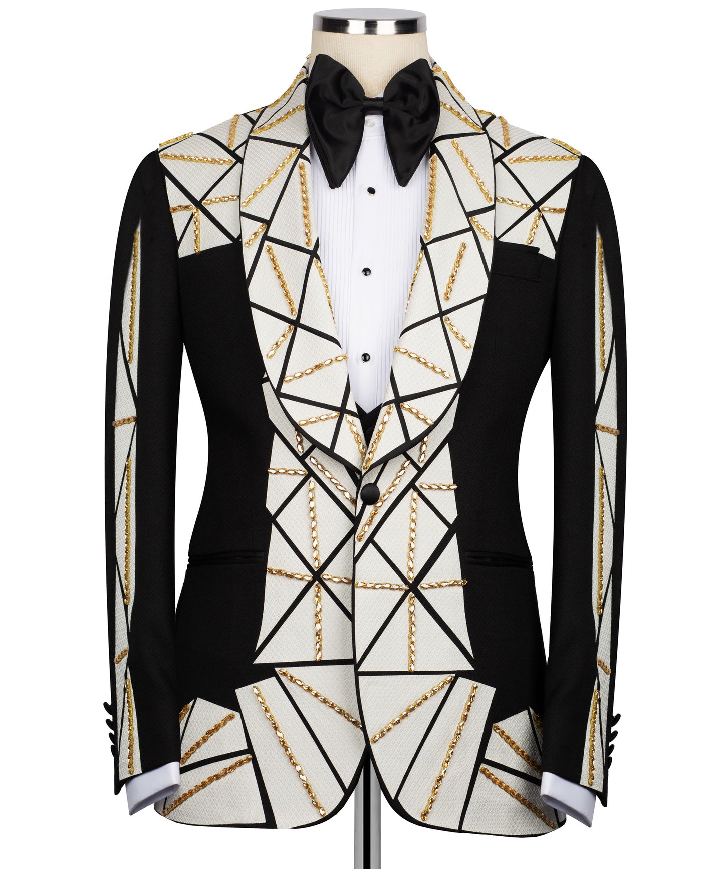 Patchwork tuxedo