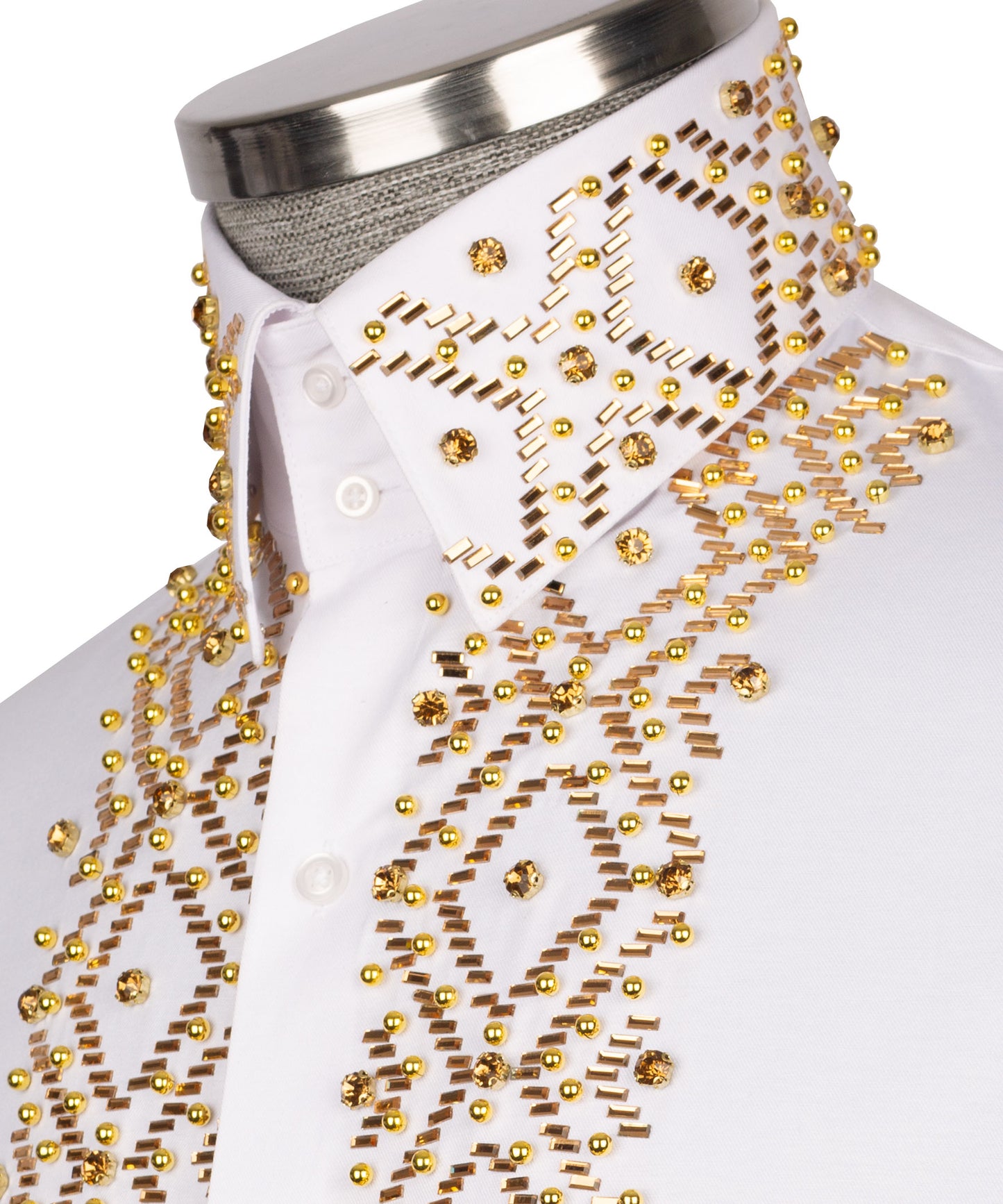 Embroidered White Shirt