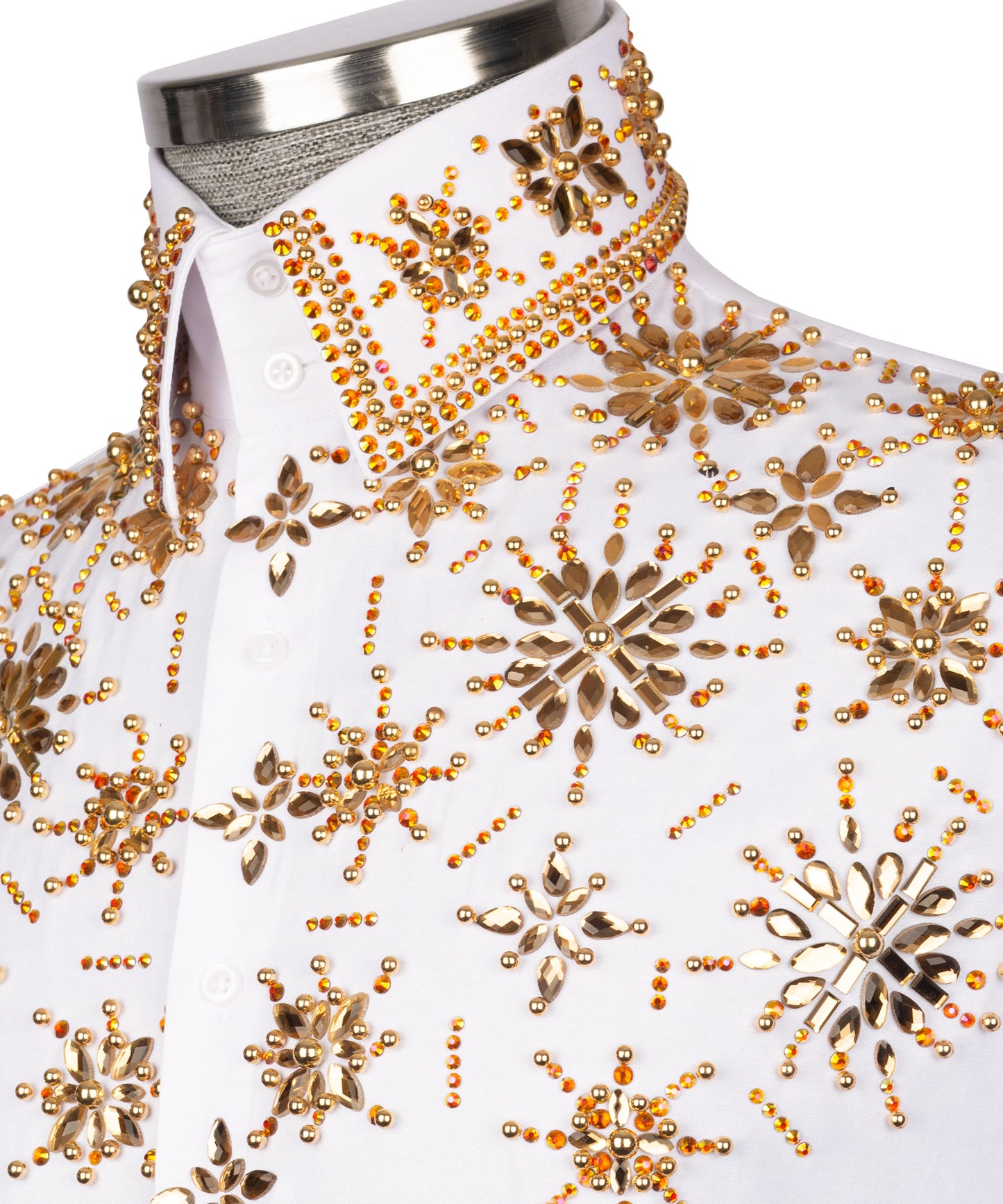 Embroidered White Shirt