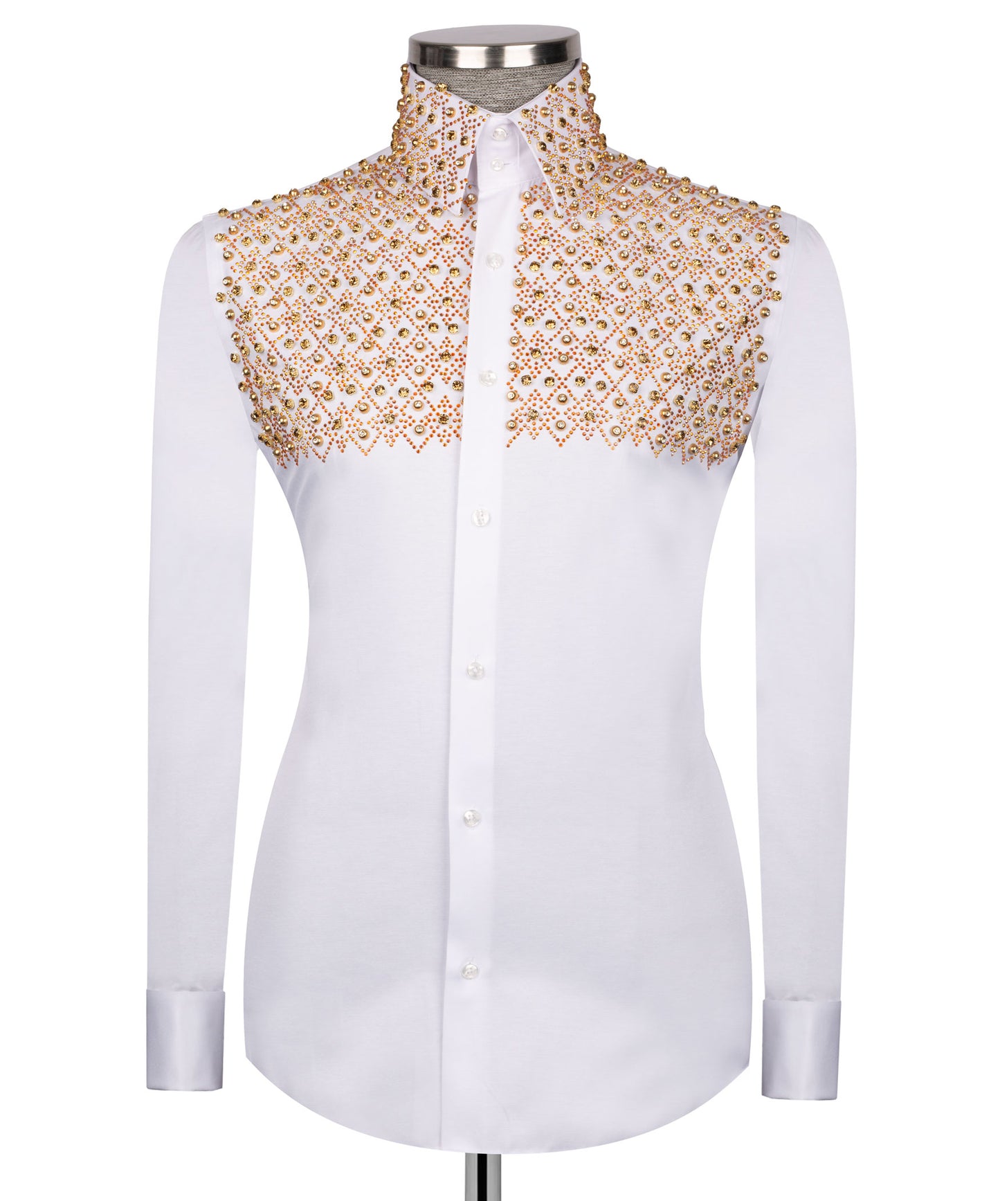 Embroidered White Shirt