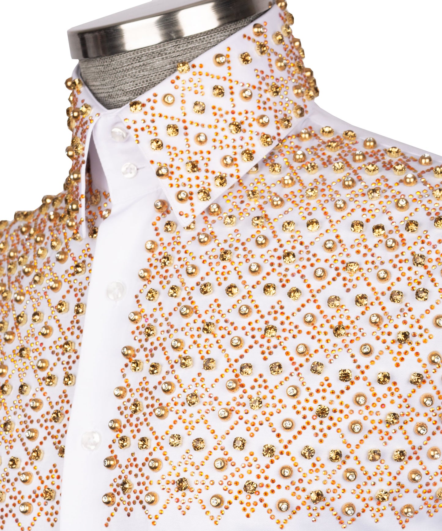 Embroidered White Shirt