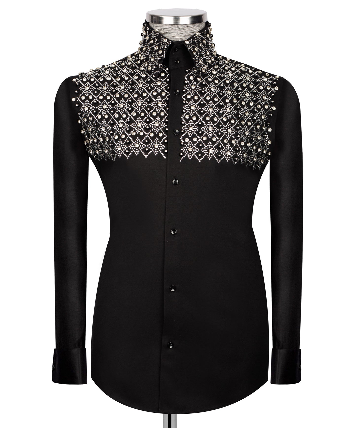 Embroidered White Shirt