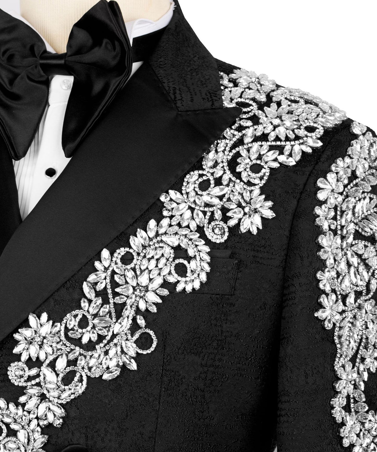 Swarovski Embroidered Tuxedo
