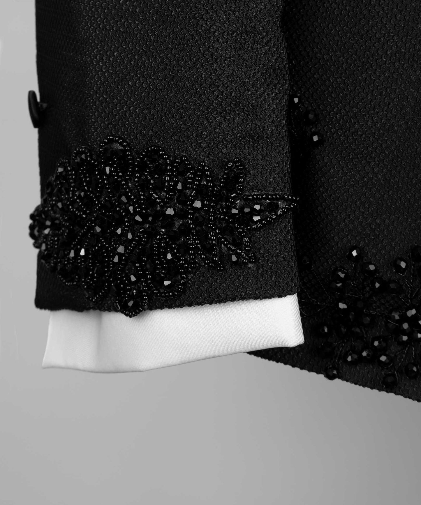 Black Beaded Tuxedo