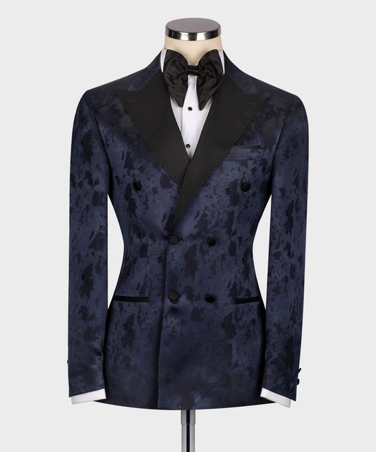 Classic Double Breasted Silk Tuxedo