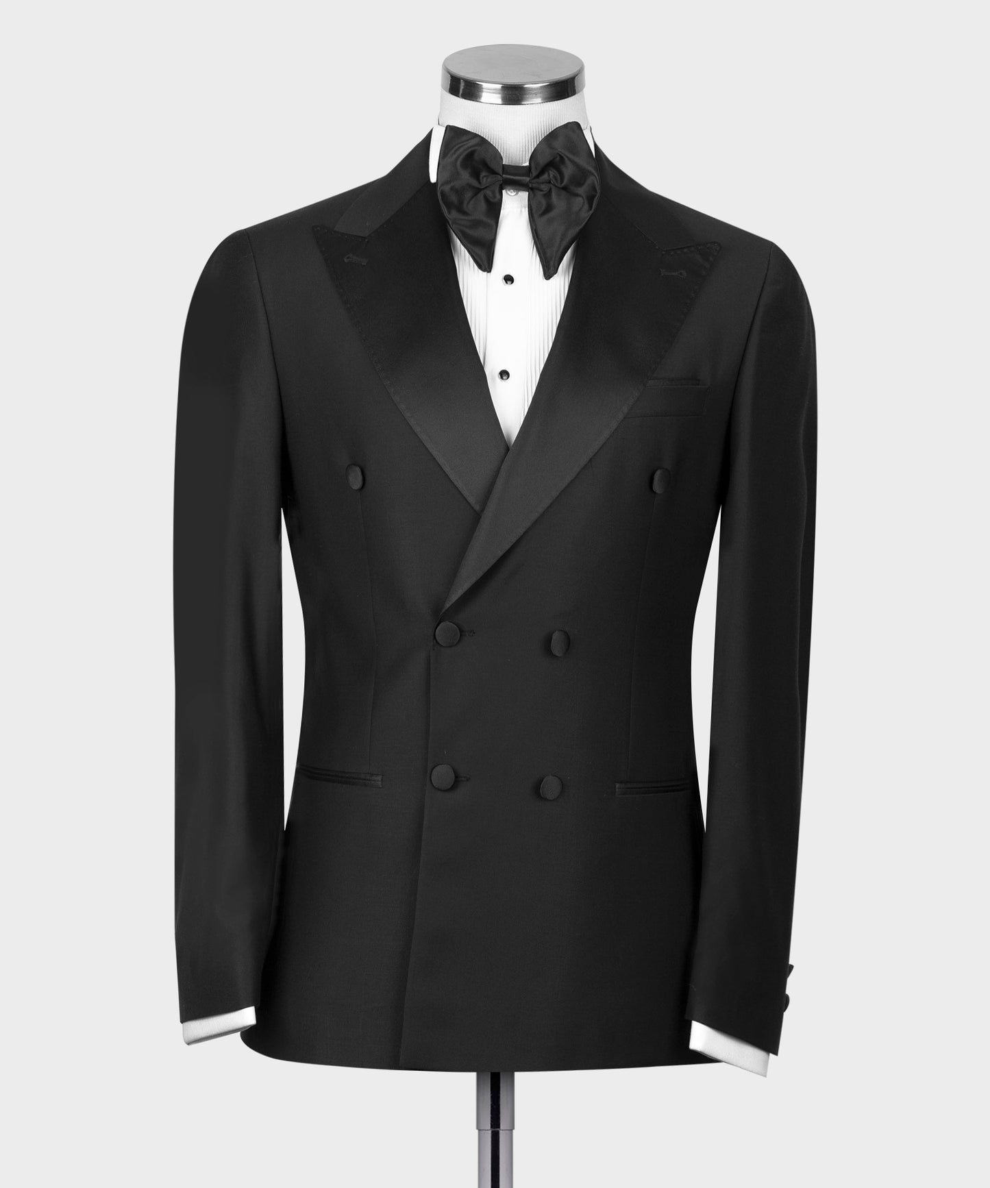 Classic Double Breasted Black Tuxedo