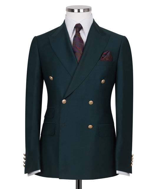 Dark Green Classic Suits