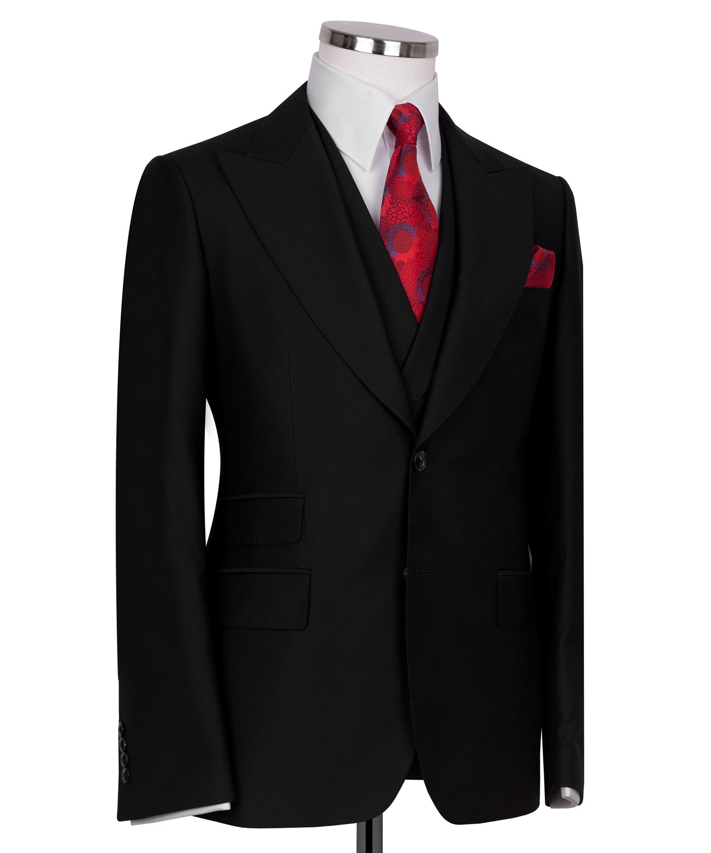 Black 3-Piece Classic Suit