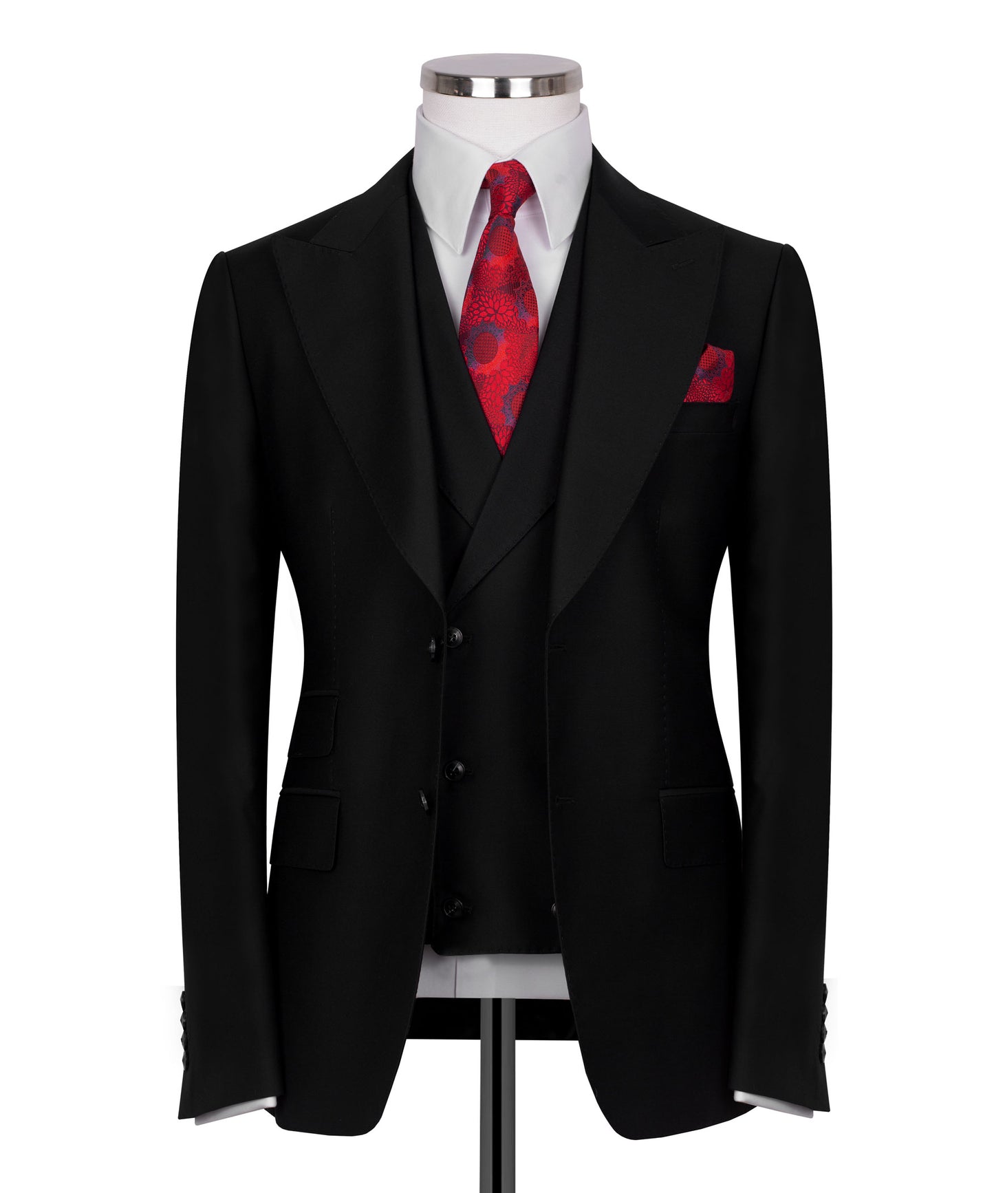 Black 3-Piece Classic Suit