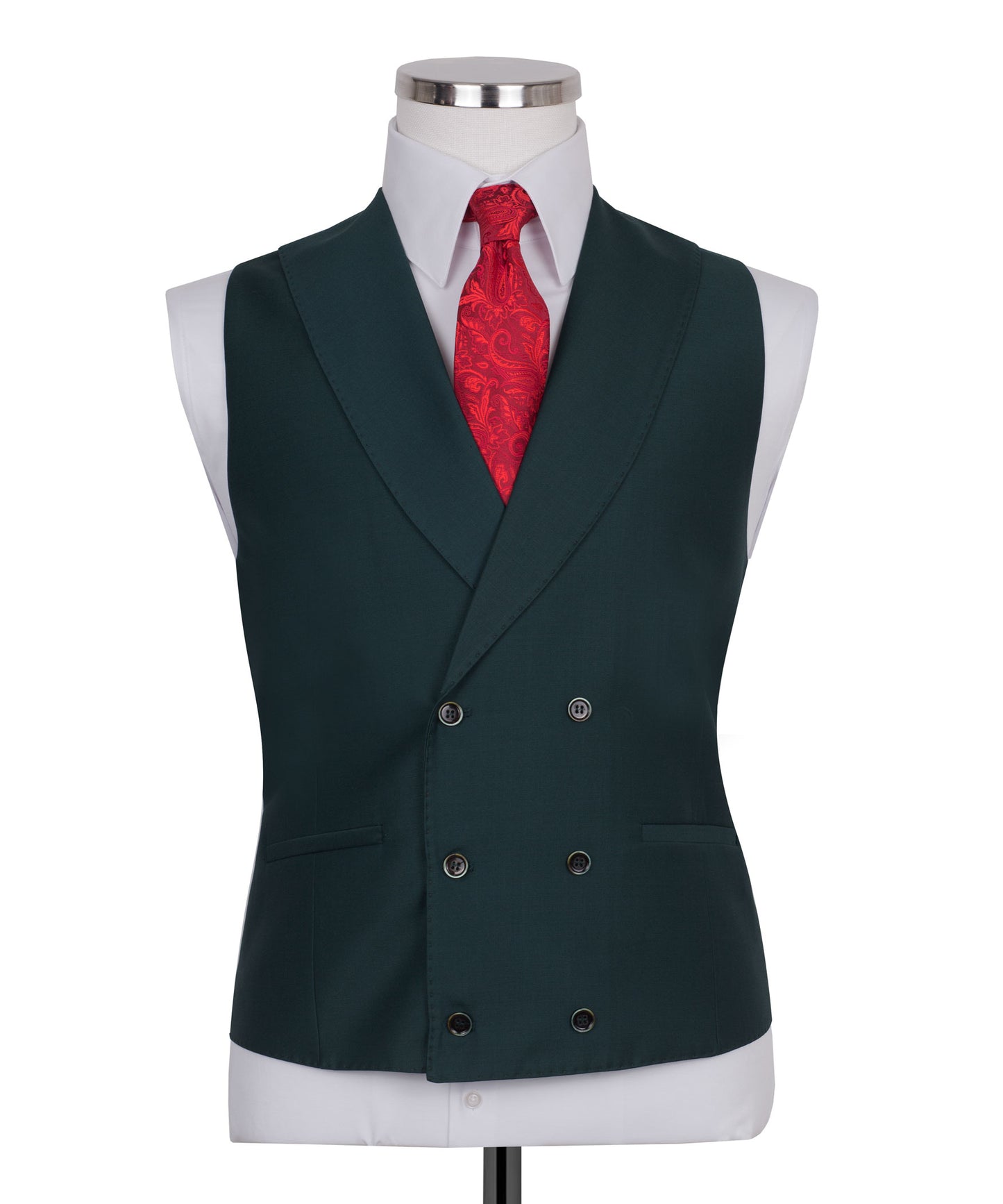 Dark Green 3-Piece Classic Suit