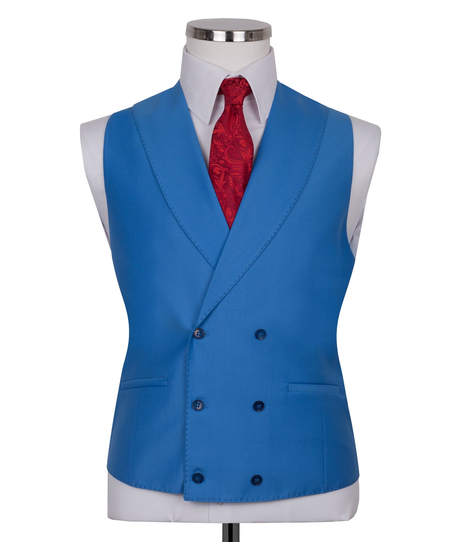 Light Blue 3-Piece Classic Suit