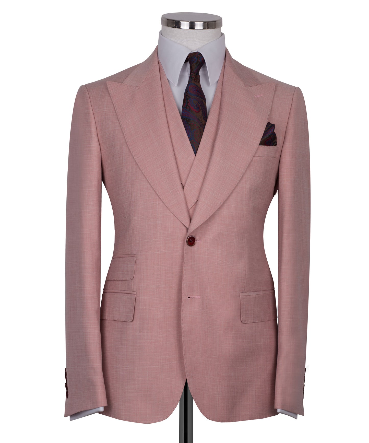 Pink 3-Piece Classic Suit