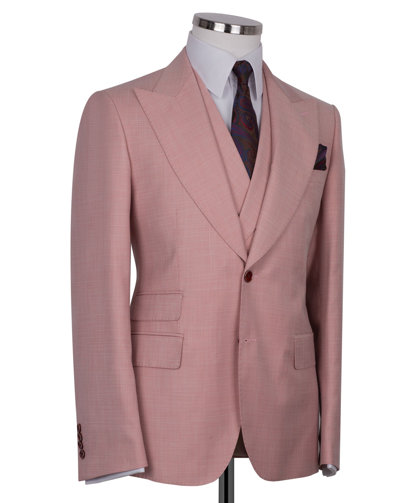 Pink 3-Piece Classic Suit