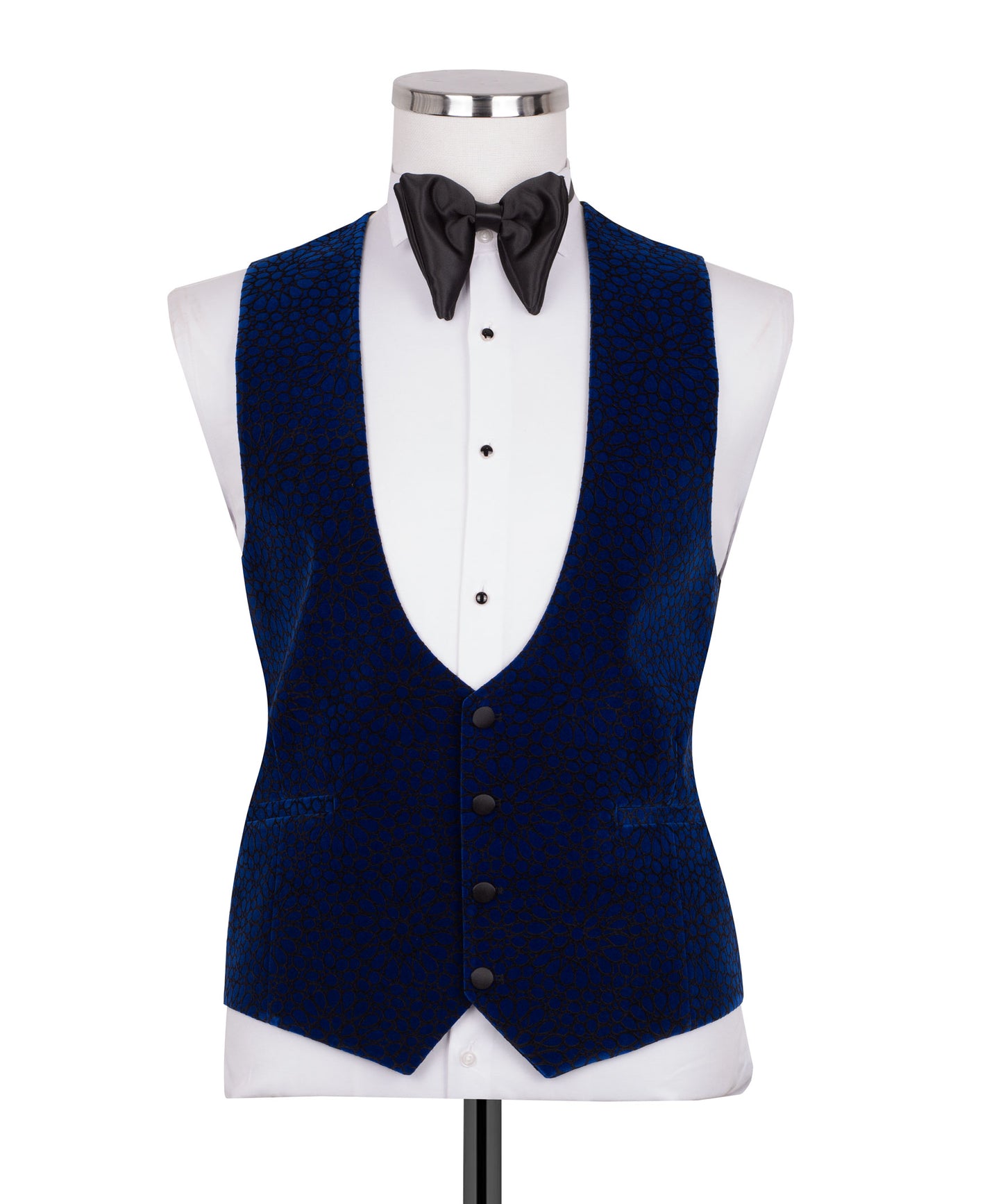 Velvet blue tuxedo