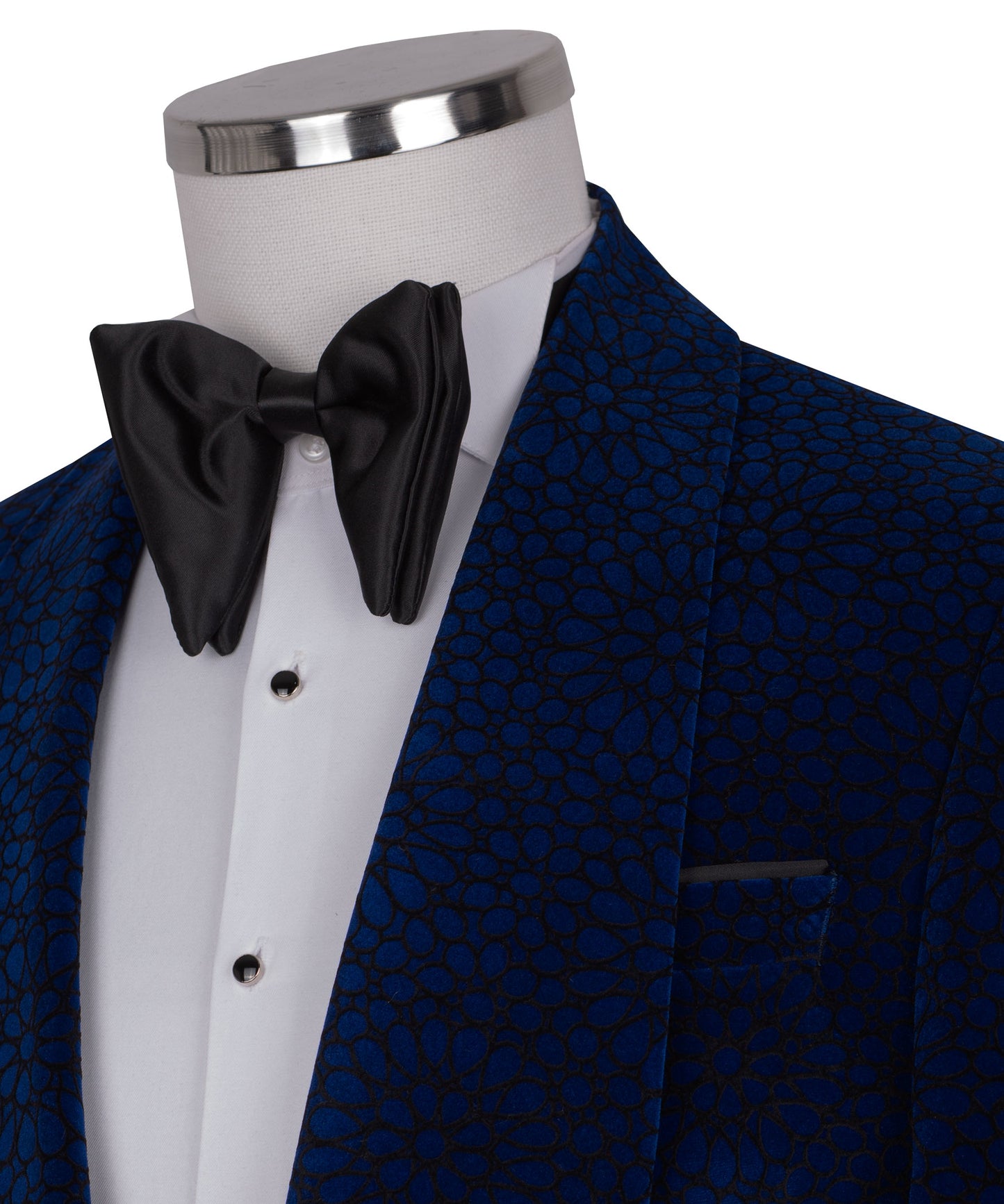 Velvet blue tuxedo
