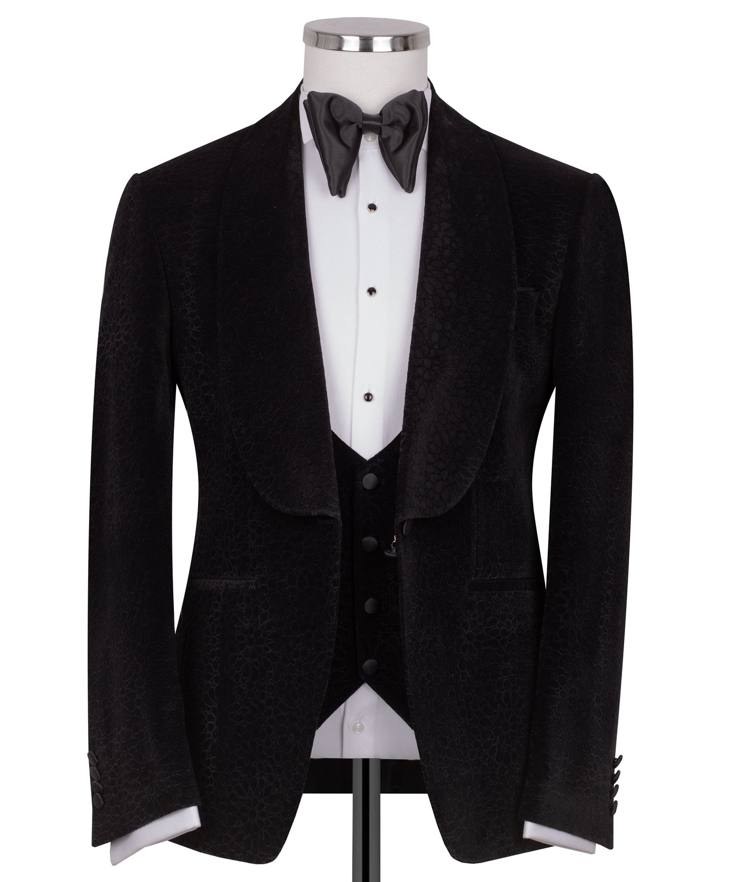 Velvet black tuxedo