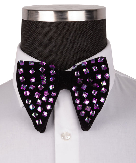 Embroidered bowtie