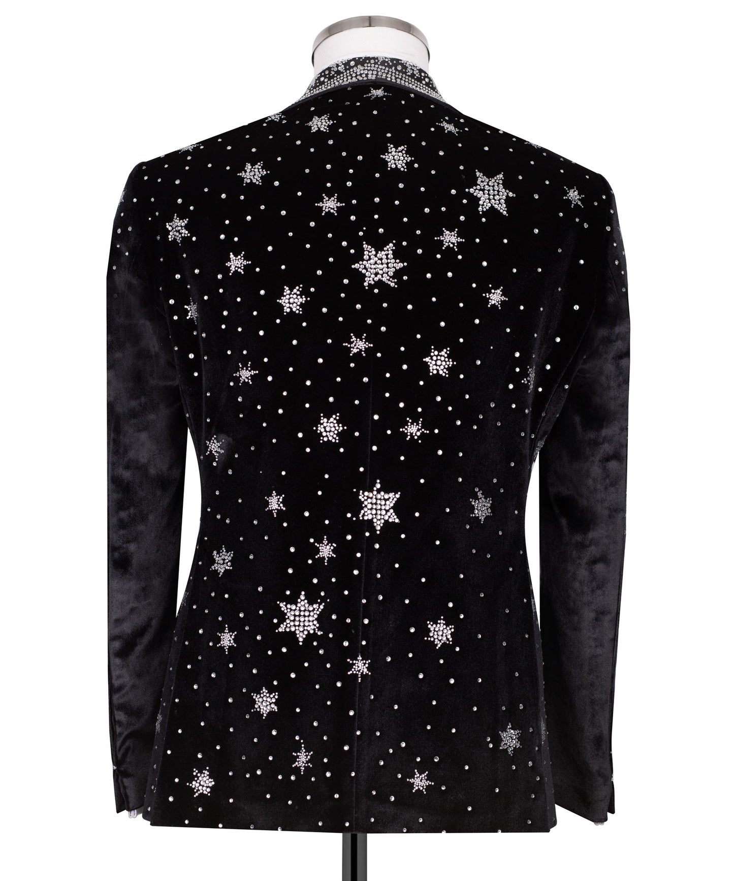 Velvet star embroidered tuxedo