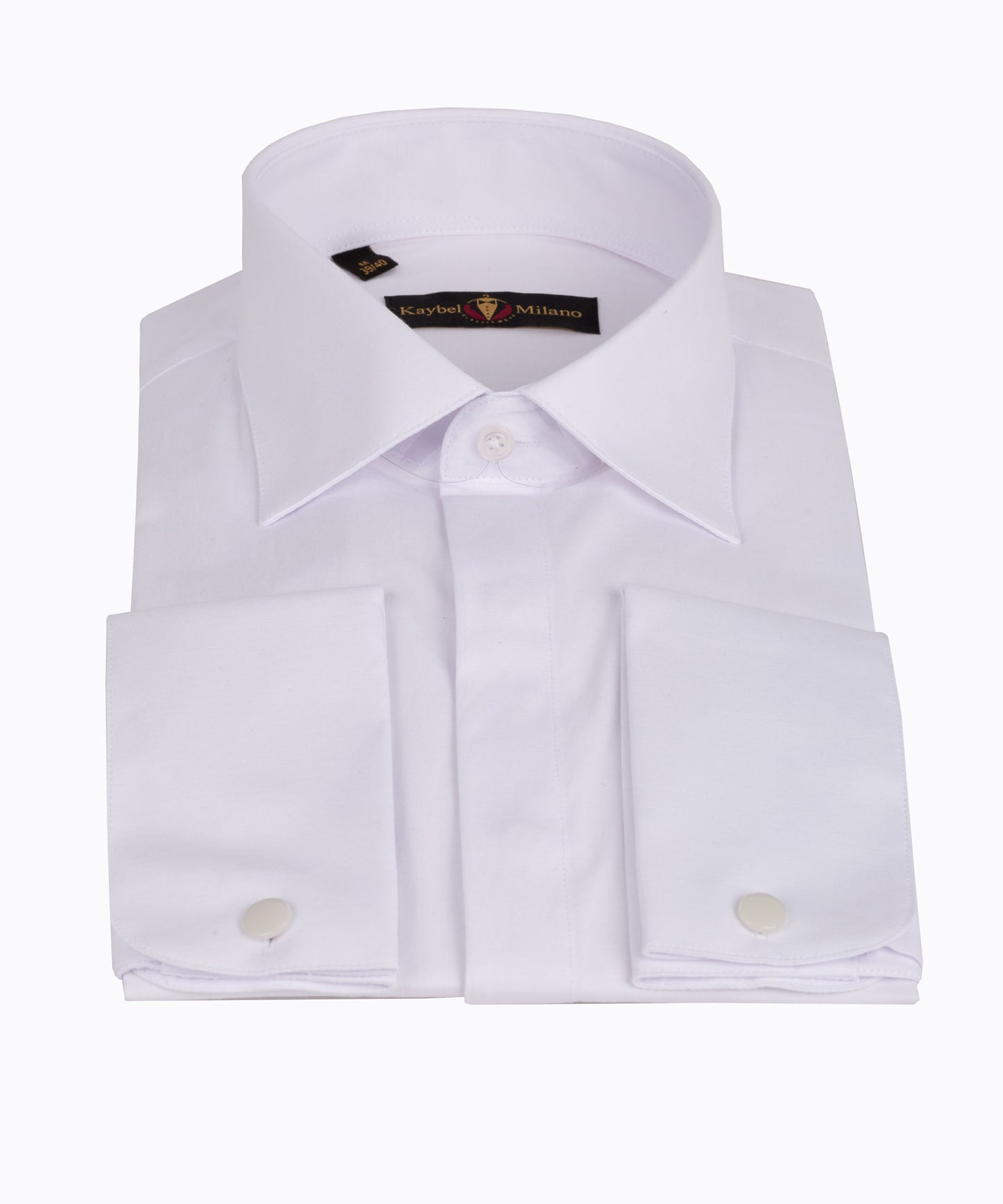 Classic high collar shirt