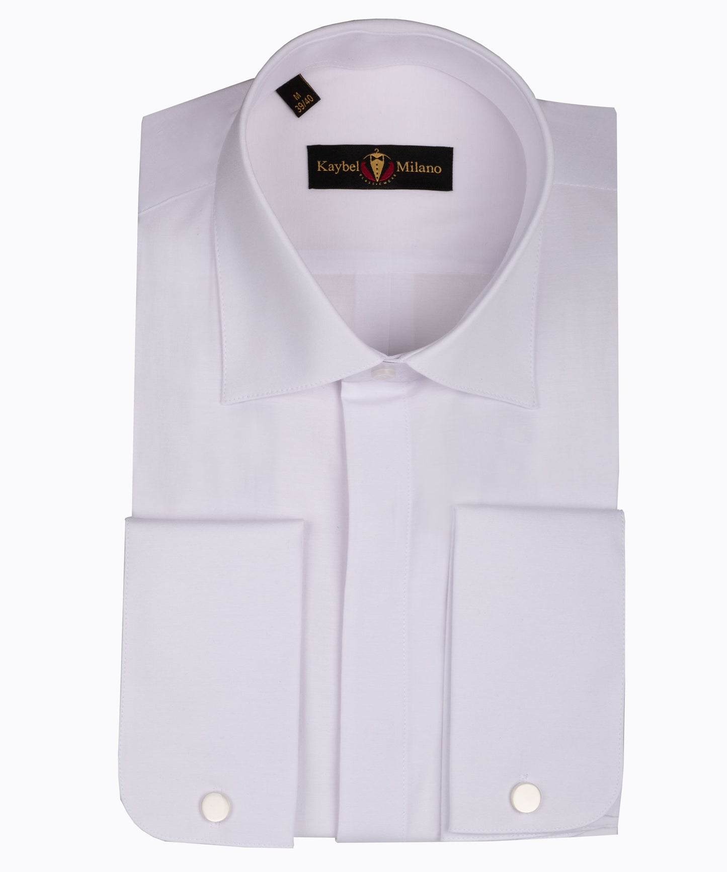 Classic high collar shirt