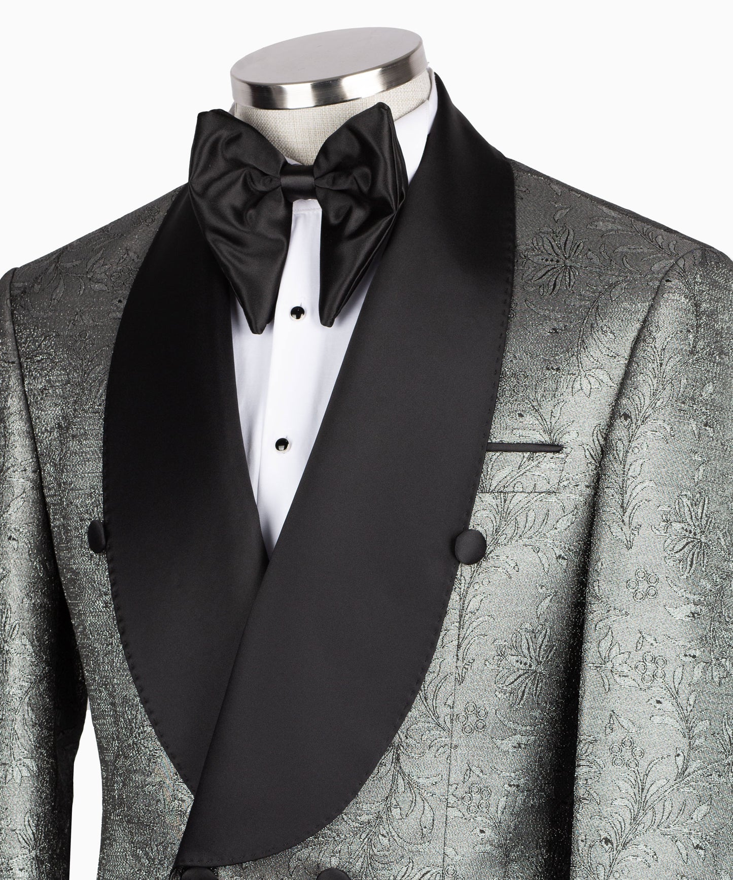 Gray Shining Tuxedo