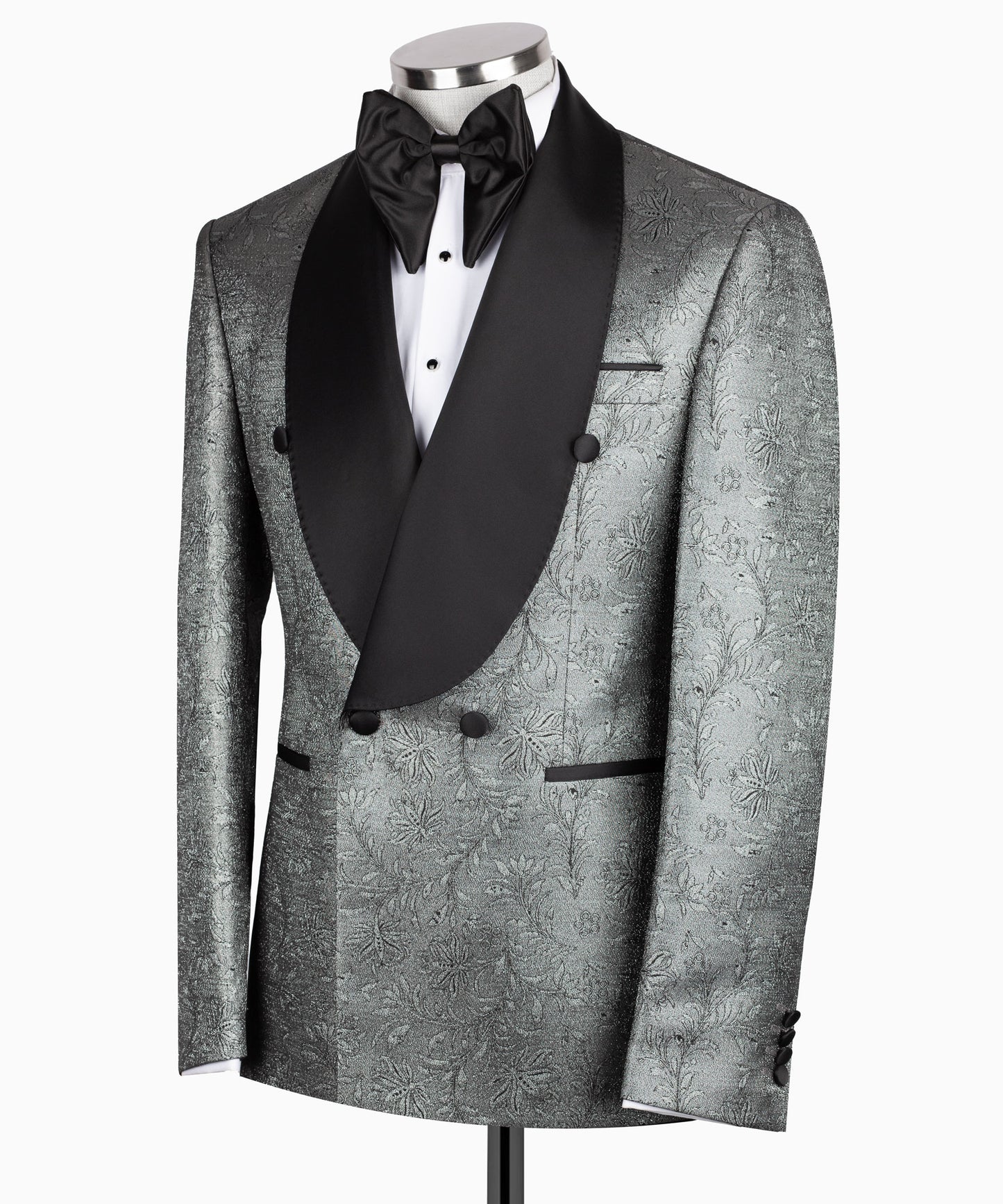 Gray Shining Tuxedo