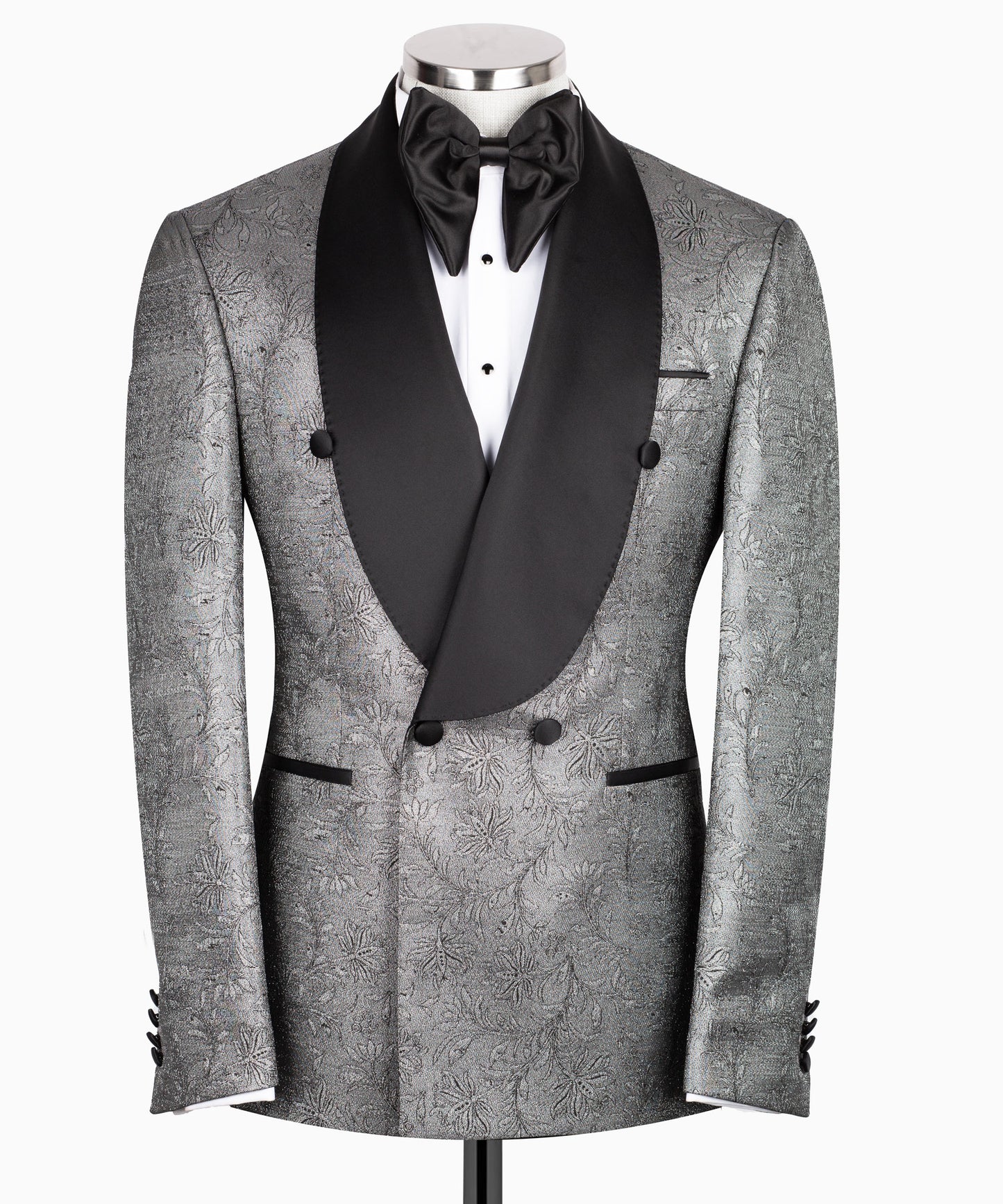 Gray Shining Tuxedo