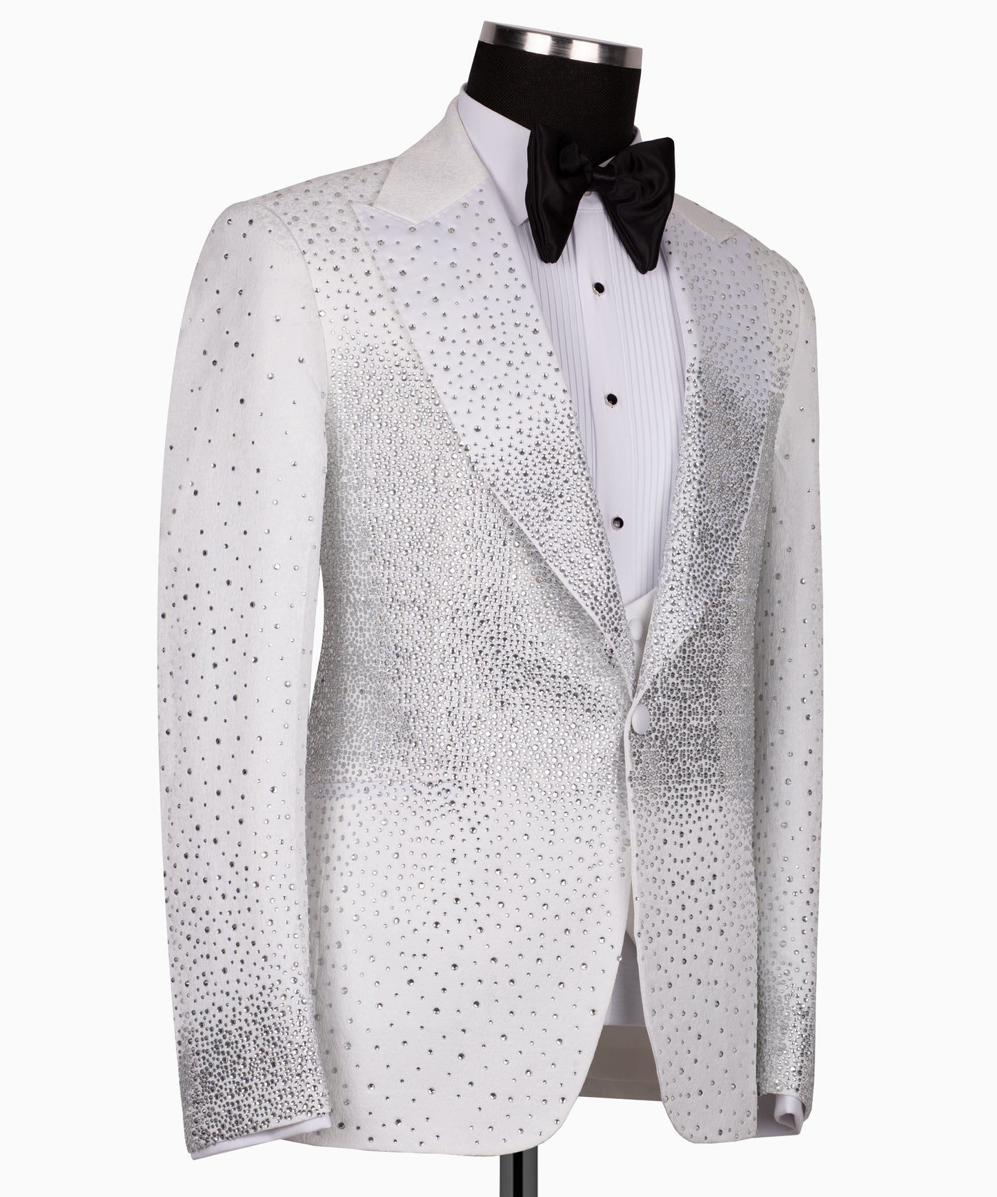 Rhinestone Embroidered Tuxedo