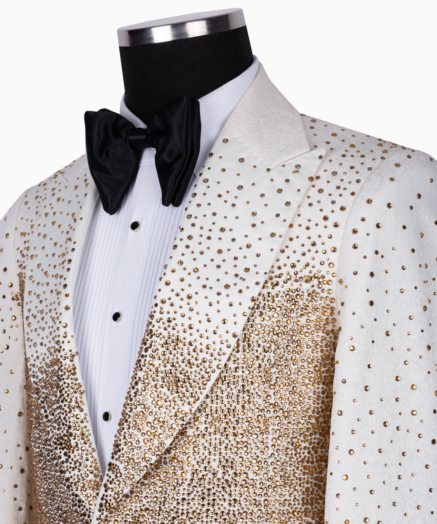 Rhinestone Embroidered Tuxedo