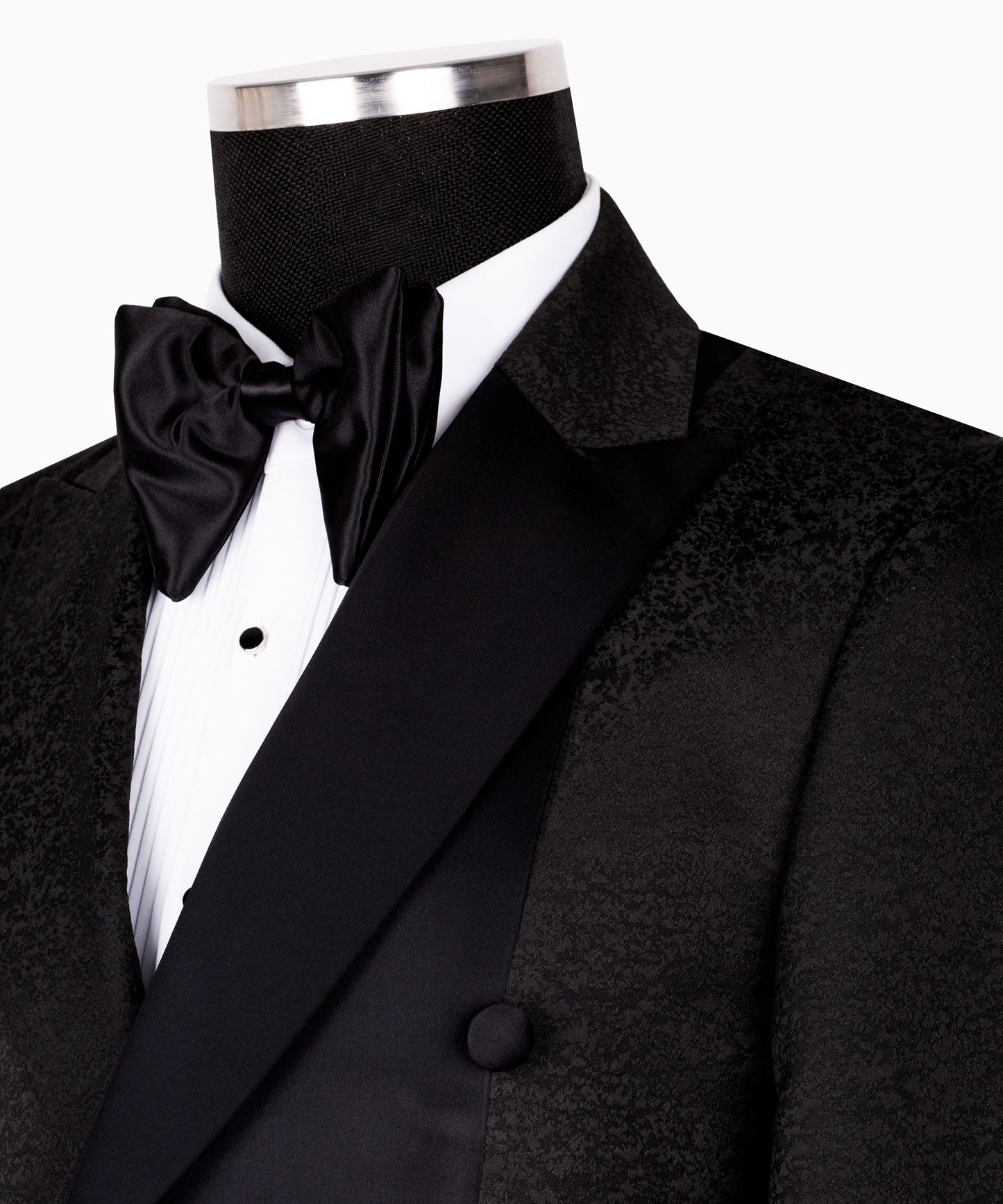 Black Double Breasted Tuxedo