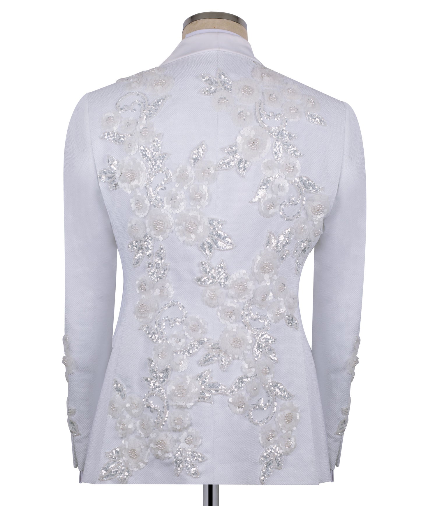 Sequined Floral Tuxedo