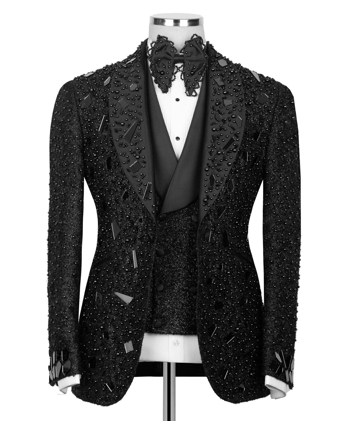 Hand Embroidered Tuxedo