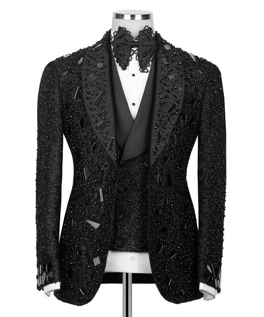 Hand Embroidered Tuxedo