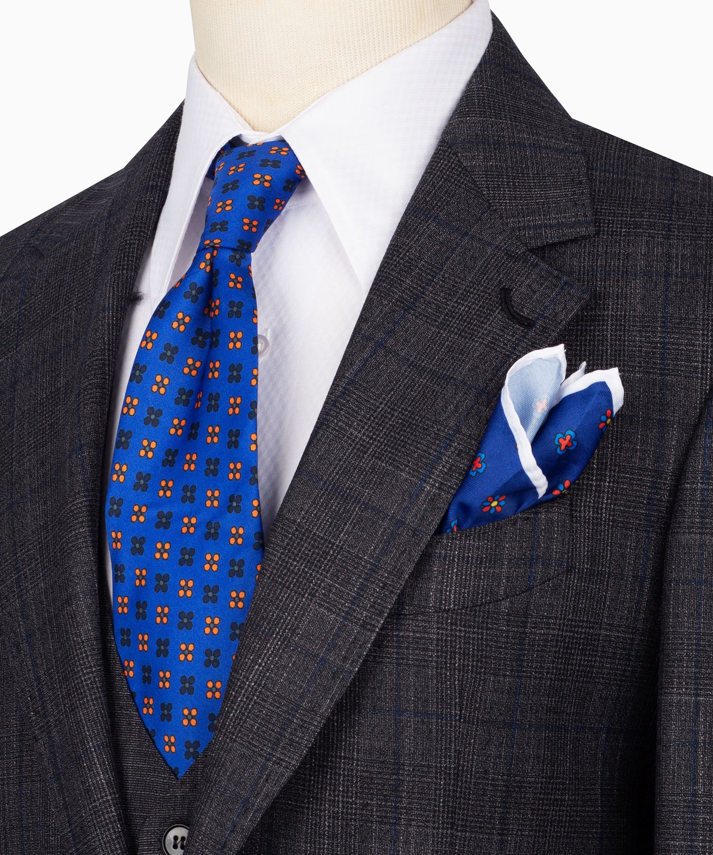 Plaid Three Piece Suit